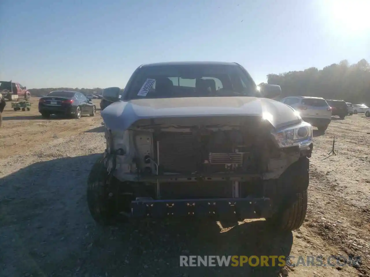 9 Photograph of a damaged car 3TMAZ5CN9LM124476 TOYOTA TACOMA 2020