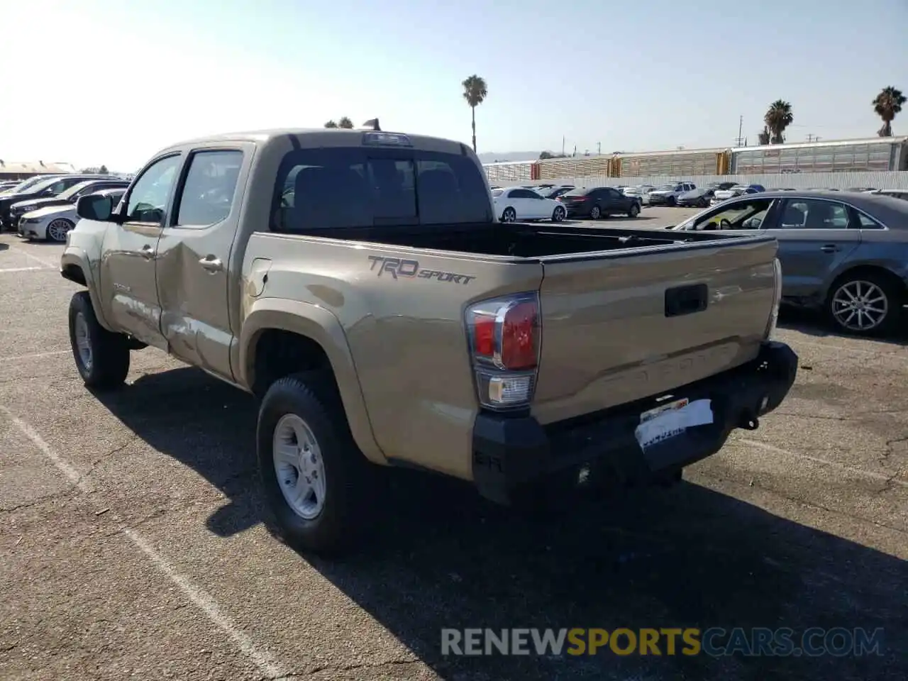 3 Photograph of a damaged car 3TMAZ5CN9LM126759 TOYOTA TACOMA 2020