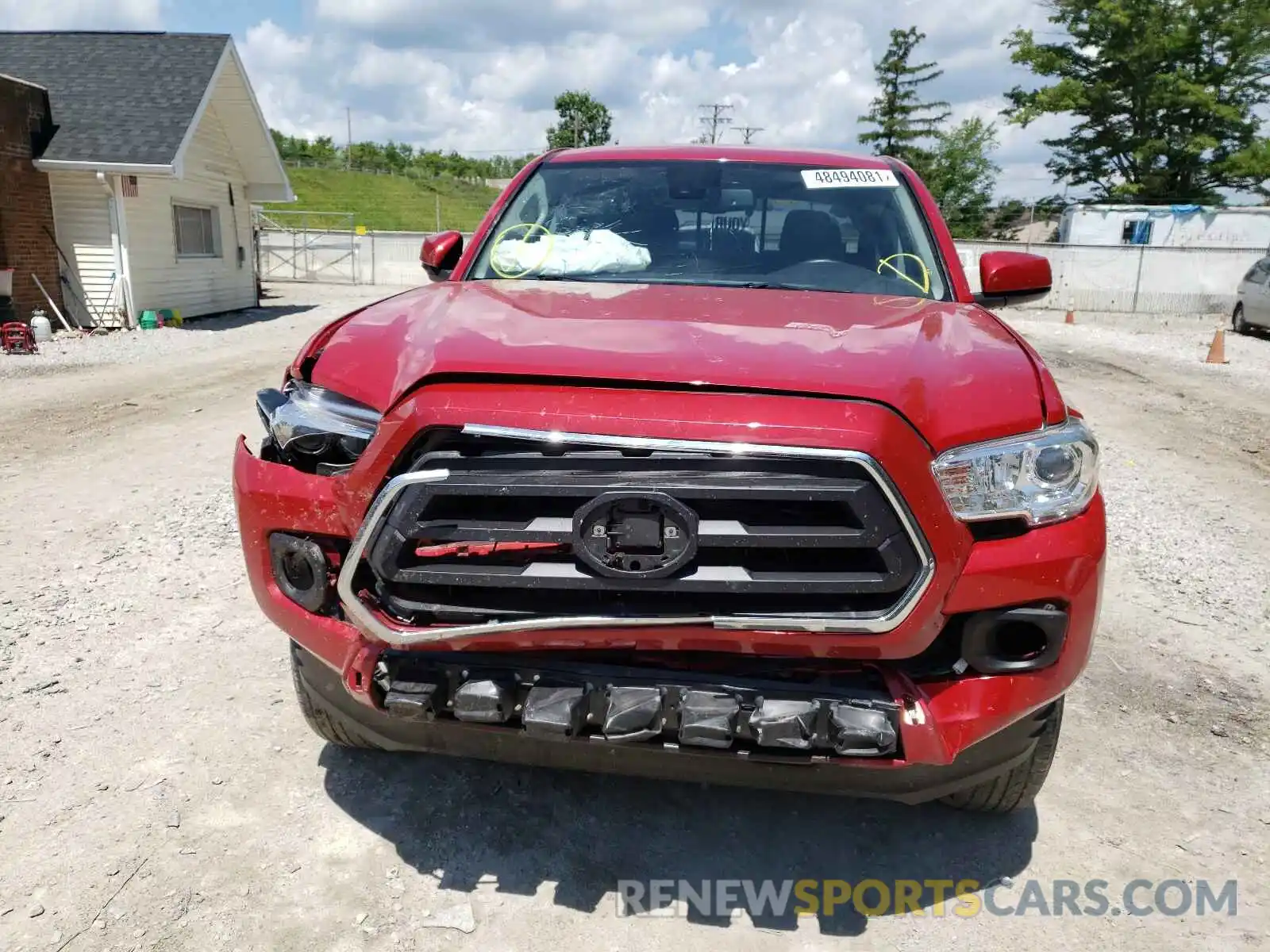 9 Photograph of a damaged car 3TMAZ5CN9LM127751 TOYOTA TACOMA 2020