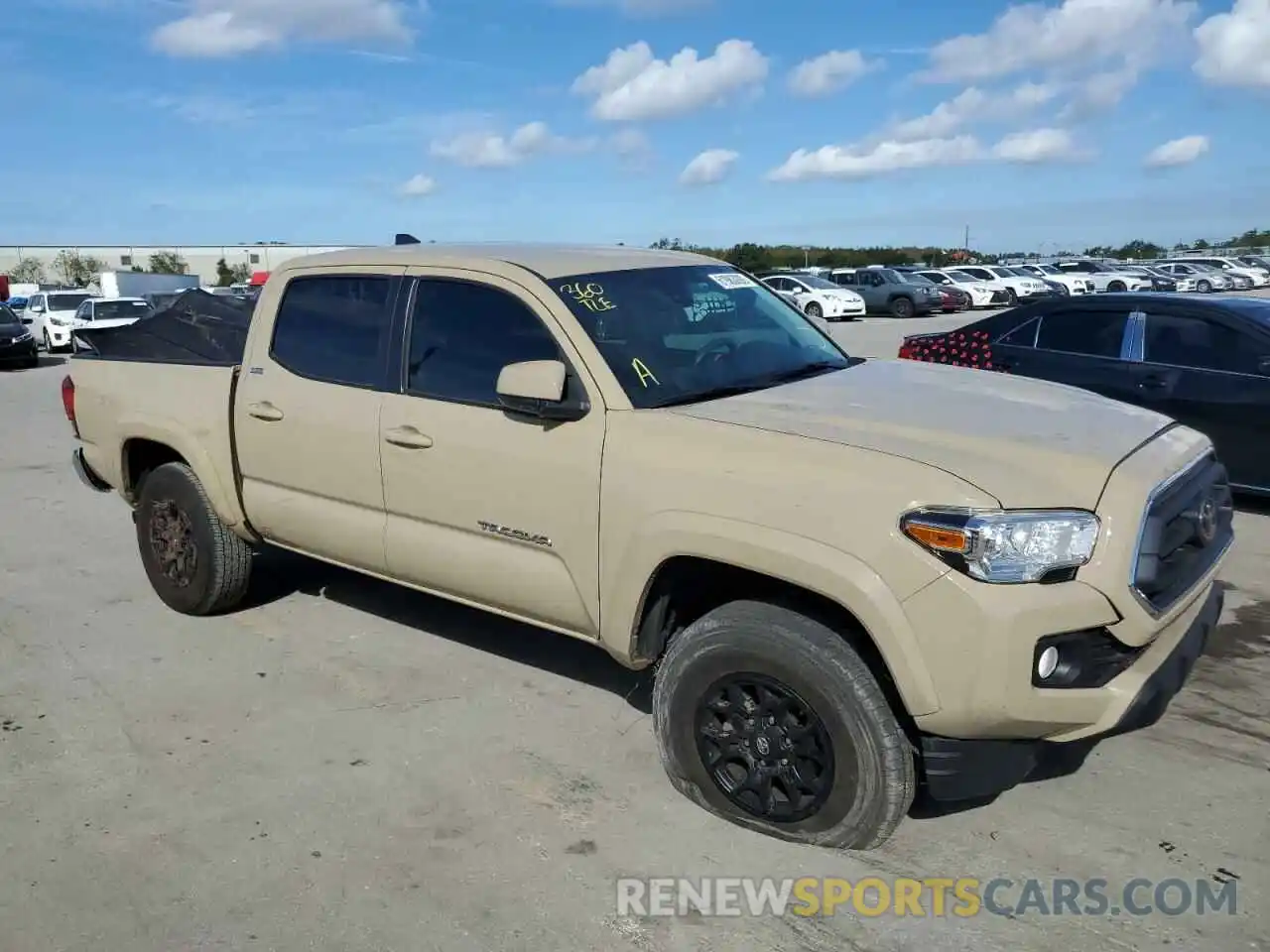 1 Photograph of a damaged car 3TMAZ5CN9LM128978 TOYOTA TACOMA 2020