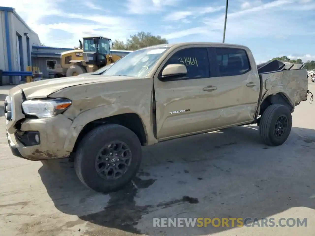 9 Photograph of a damaged car 3TMAZ5CN9LM128978 TOYOTA TACOMA 2020