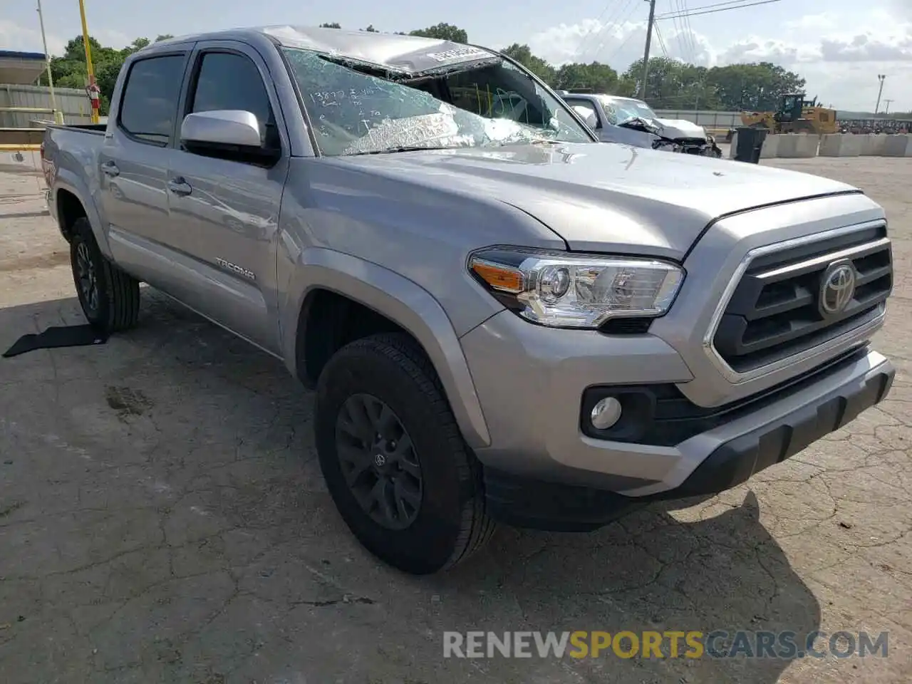 1 Photograph of a damaged car 3TMAZ5CN9LM133243 TOYOTA TACOMA 2020