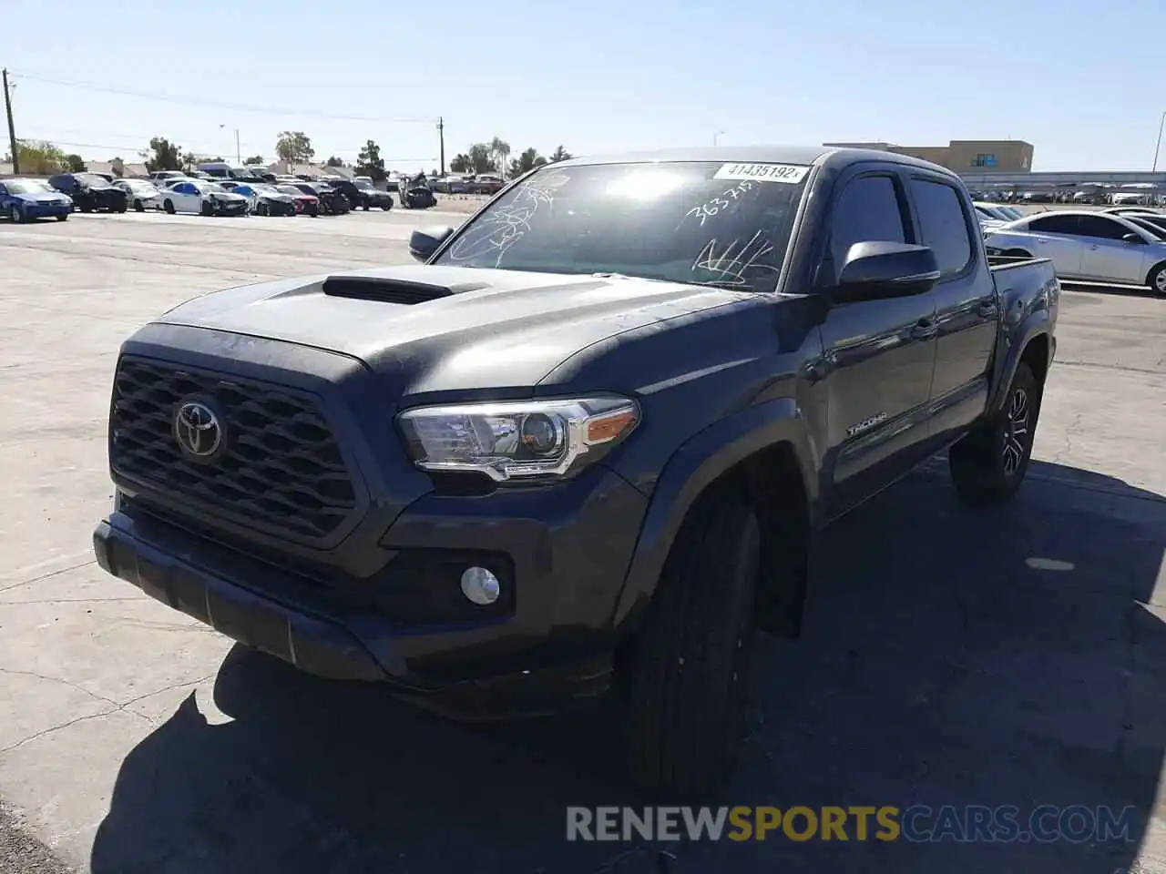 2 Photograph of a damaged car 3TMAZ5CN9LM135588 TOYOTA TACOMA 2020