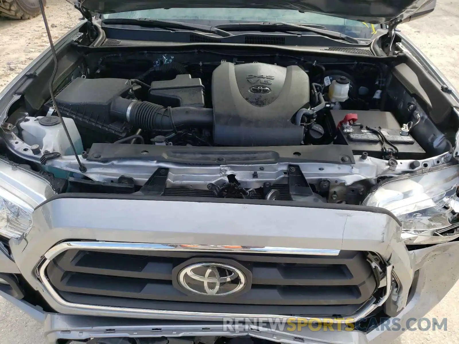 7 Photograph of a damaged car 3TMAZ5CN9LM135932 TOYOTA TACOMA 2020