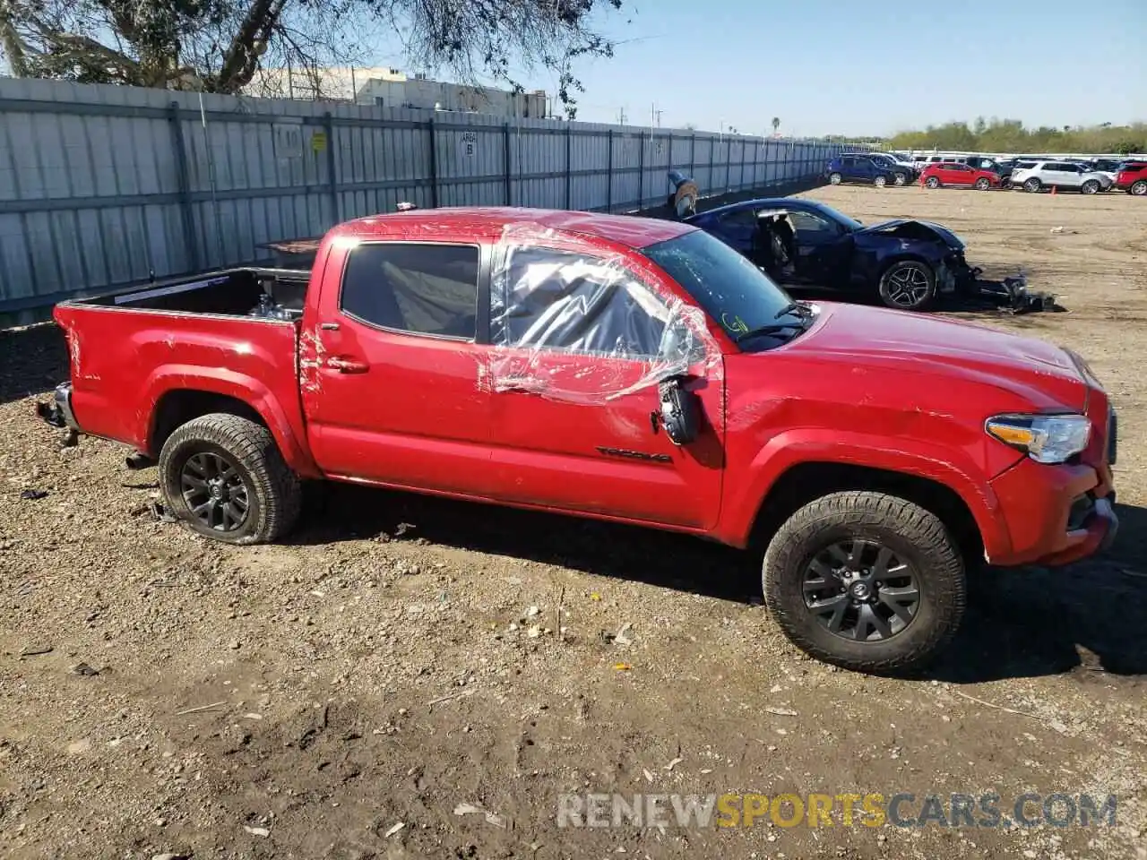 9 Photograph of a damaged car 3TMAZ5CN9LM139608 TOYOTA TACOMA 2020