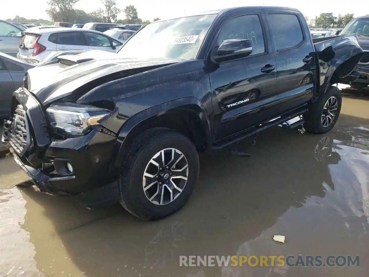 2 Photograph of a damaged car 3TMAZ5CNXLM121781 TOYOTA TACOMA 2020