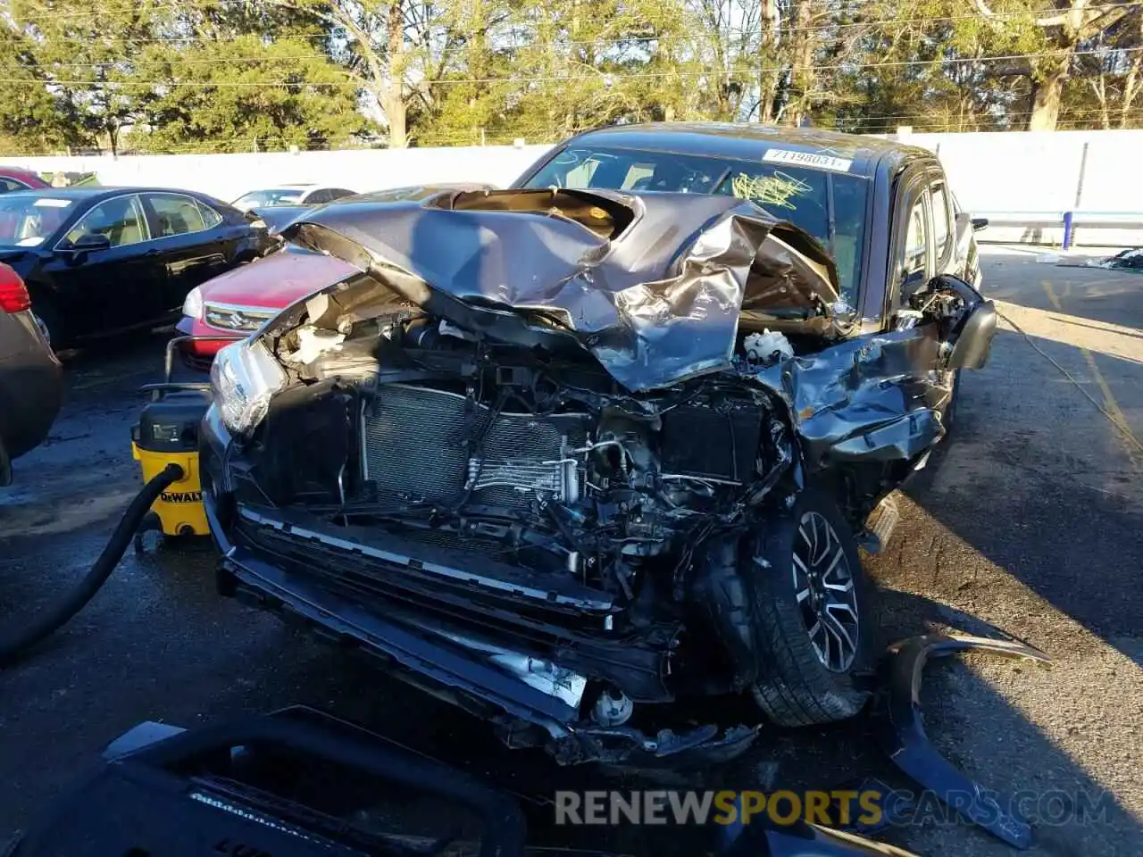 9 Photograph of a damaged car 3TMAZ5CNXLM123420 TOYOTA TACOMA 2020