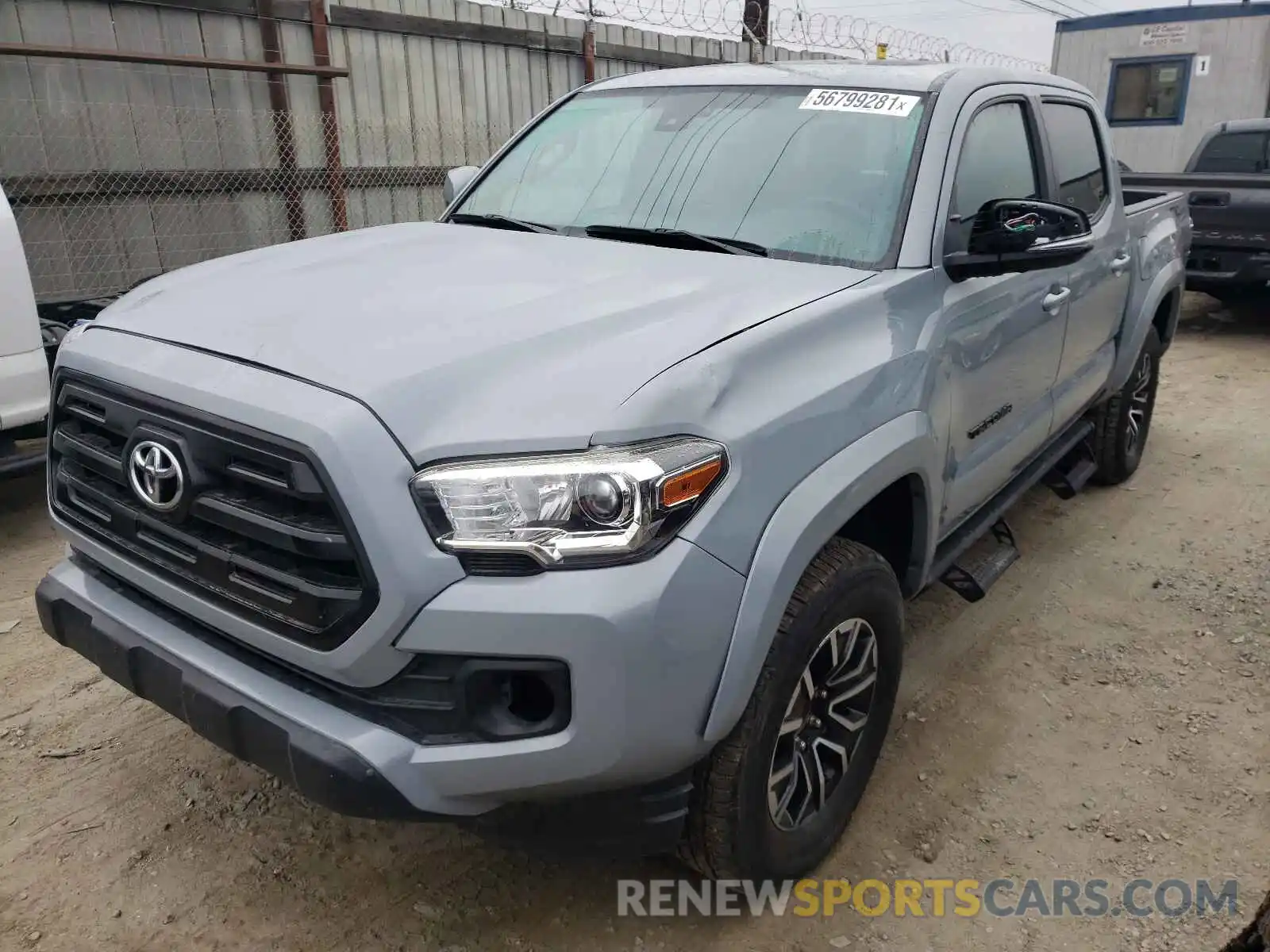 2 Photograph of a damaged car 3TMAZ5CNXLM129296 TOYOTA TACOMA 2020