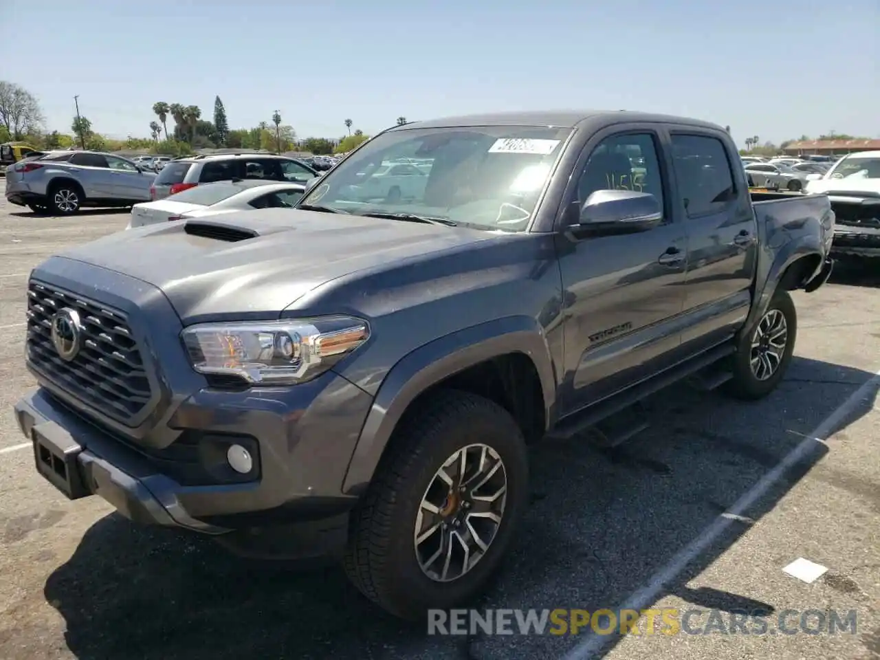 2 Photograph of a damaged car 3TMAZ5CNXLM137494 TOYOTA TACOMA 2020