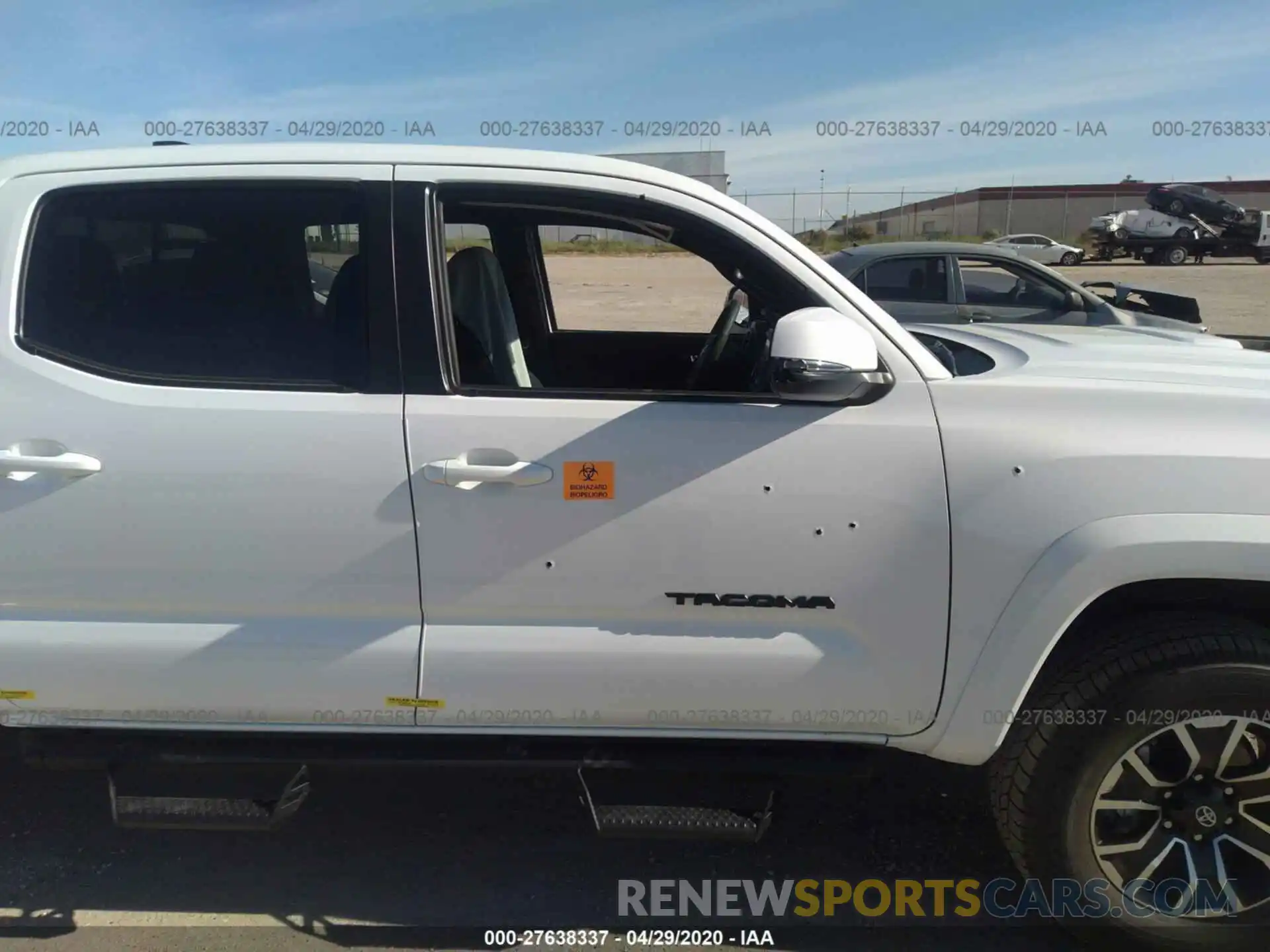 6 Photograph of a damaged car 3TMBZ5DN0LM023622 TOYOTA TACOMA 2020