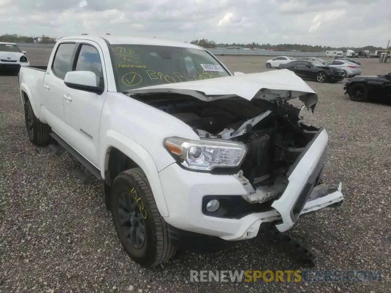 1 Photograph of a damaged car 3TMBZ5DN0LM024303 TOYOTA TACOMA 2020