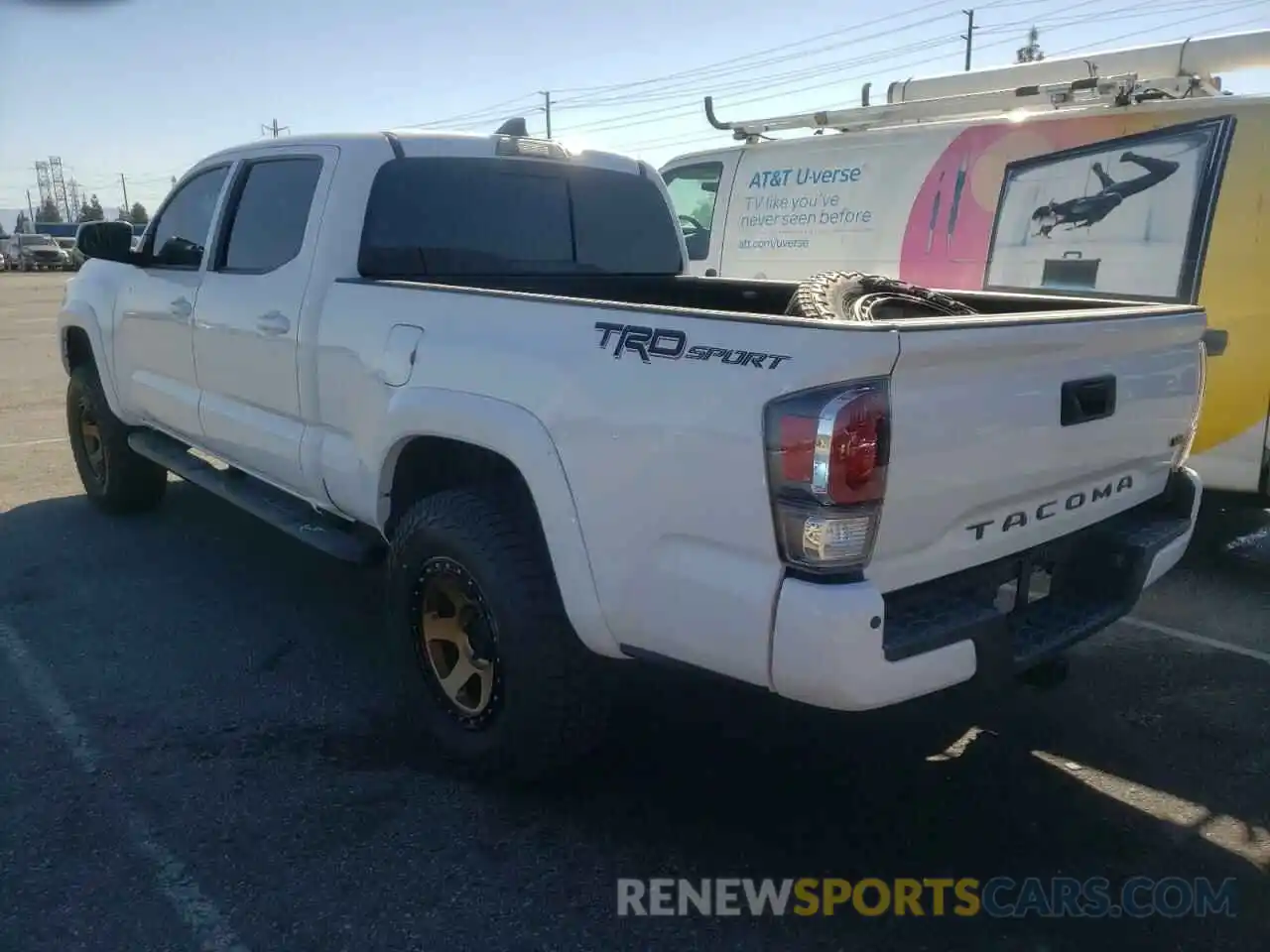 3 Photograph of a damaged car 3TMBZ5DN0LM025869 TOYOTA TACOMA 2020