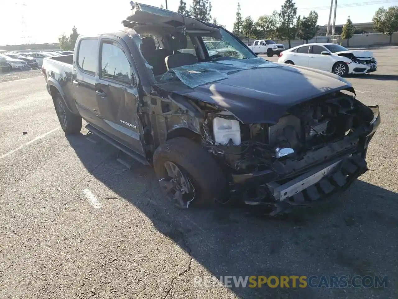 1 Photograph of a damaged car 3TMBZ5DN3LM023999 TOYOTA TACOMA 2020