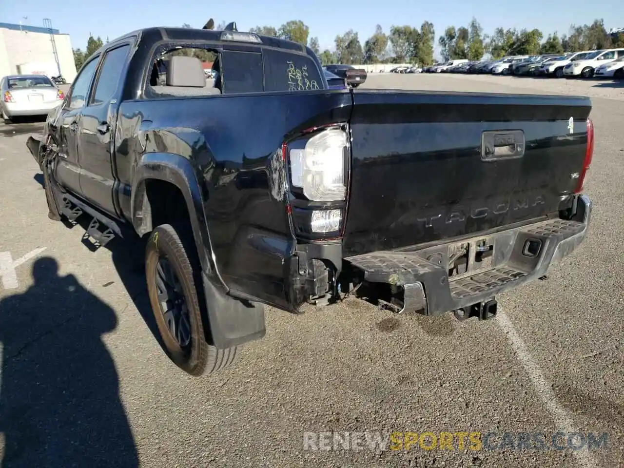 3 Photograph of a damaged car 3TMBZ5DN3LM023999 TOYOTA TACOMA 2020