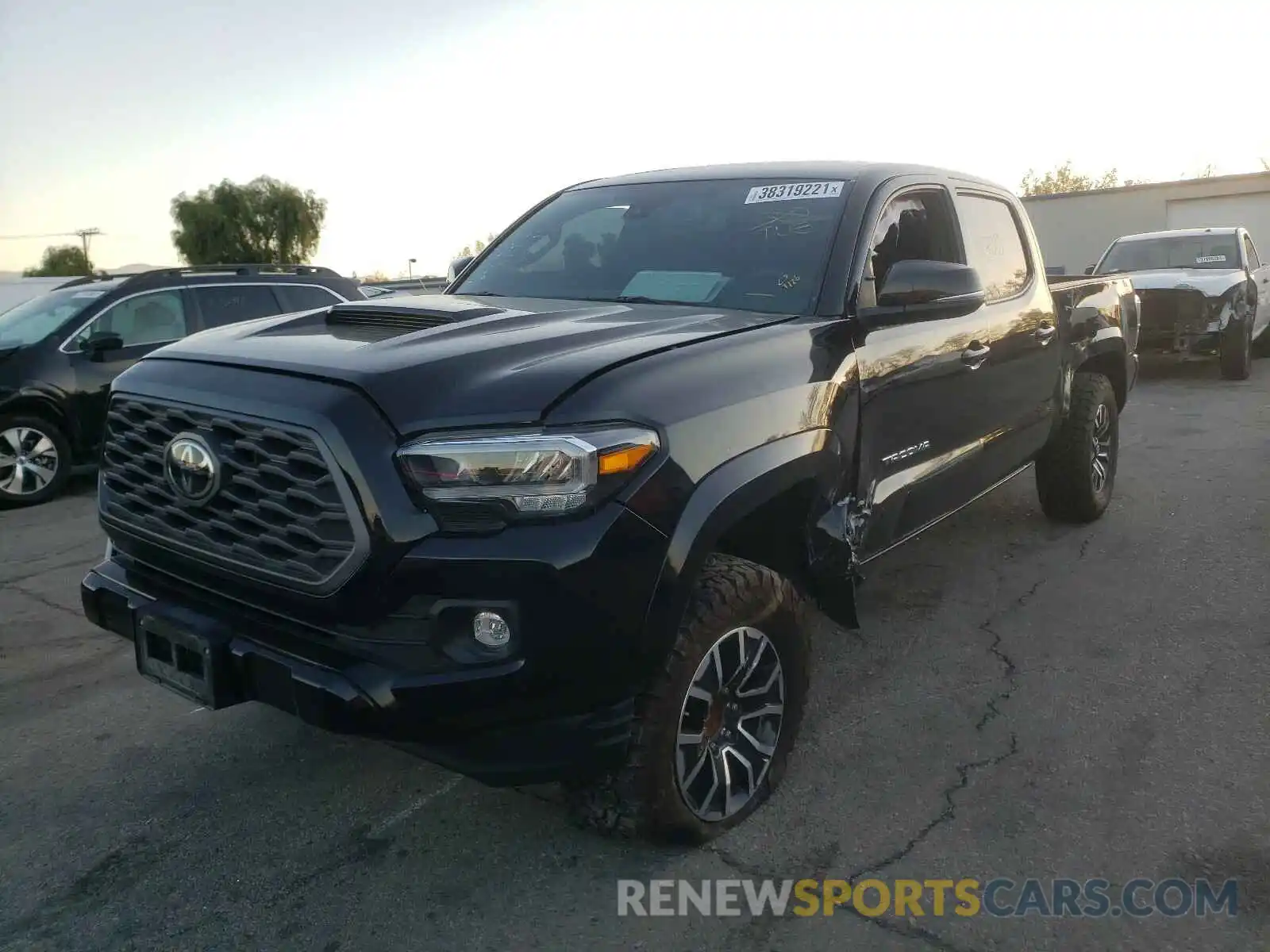 2 Photograph of a damaged car 3TMBZ5DN3LM024182 TOYOTA TACOMA 2020