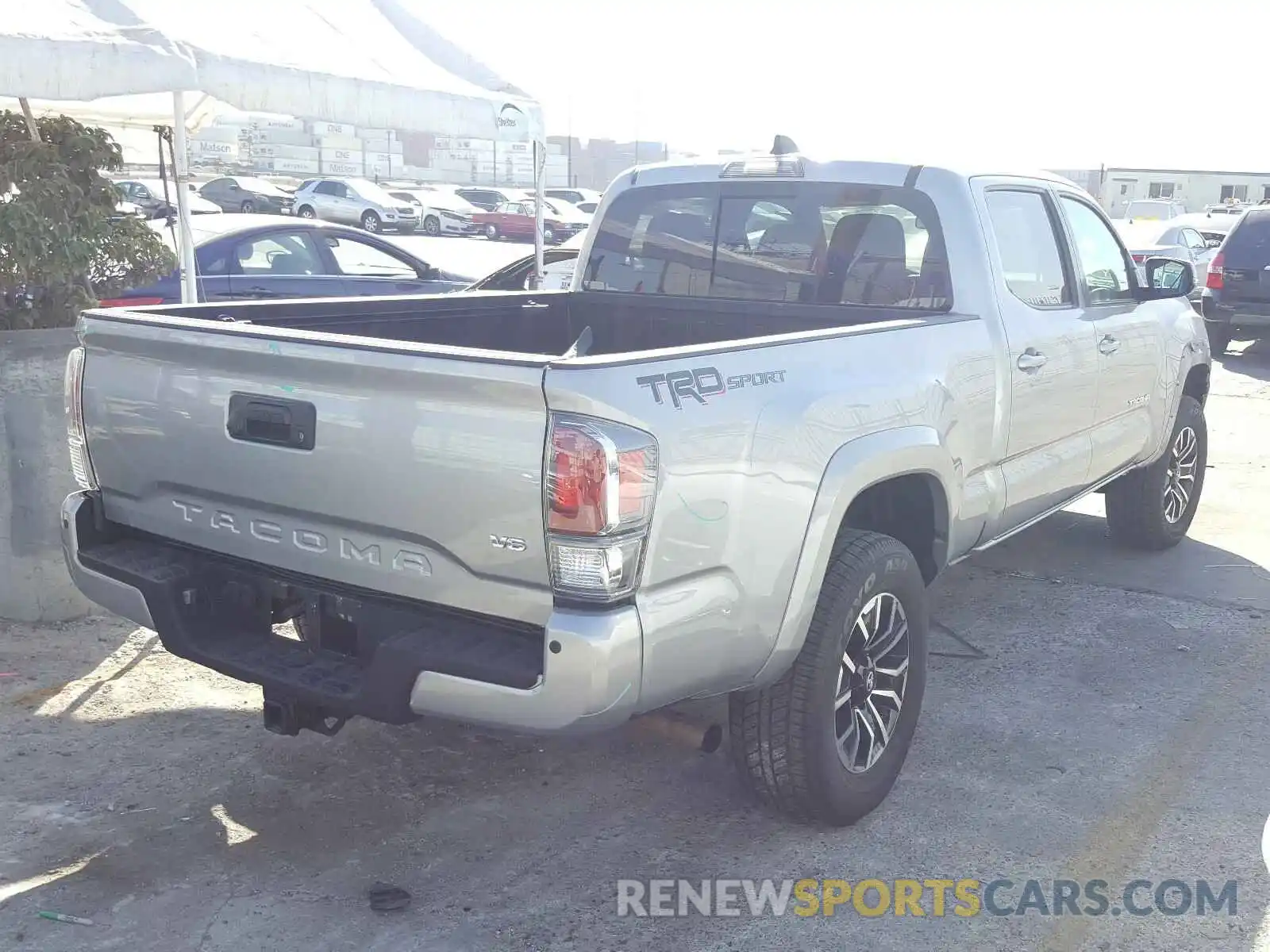 4 Photograph of a damaged car 3TMBZ5DN3LM024358 TOYOTA TACOMA 2020