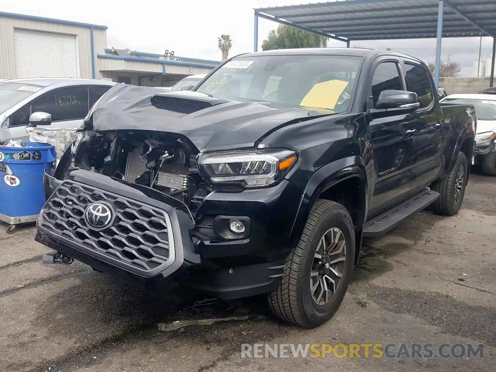 2 Photograph of a damaged car 3TMBZ5DN4LM023526 TOYOTA TACOMA 2020