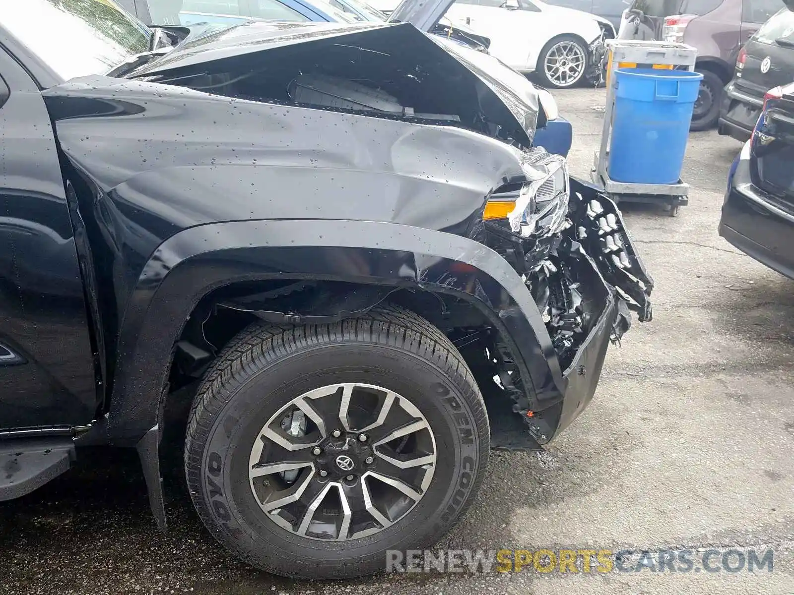 9 Photograph of a damaged car 3TMBZ5DN4LM023526 TOYOTA TACOMA 2020