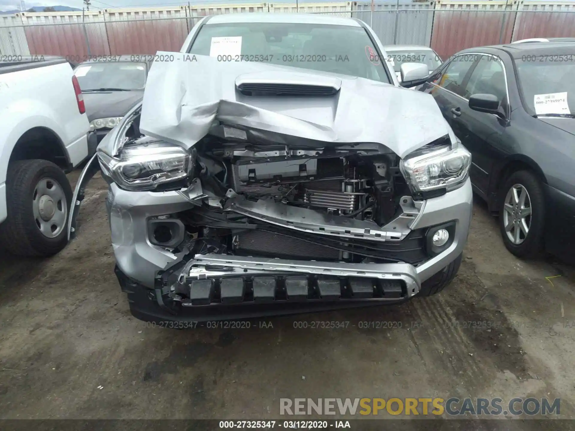 6 Photograph of a damaged car 3TMBZ5DN4LM023669 TOYOTA TACOMA 2020