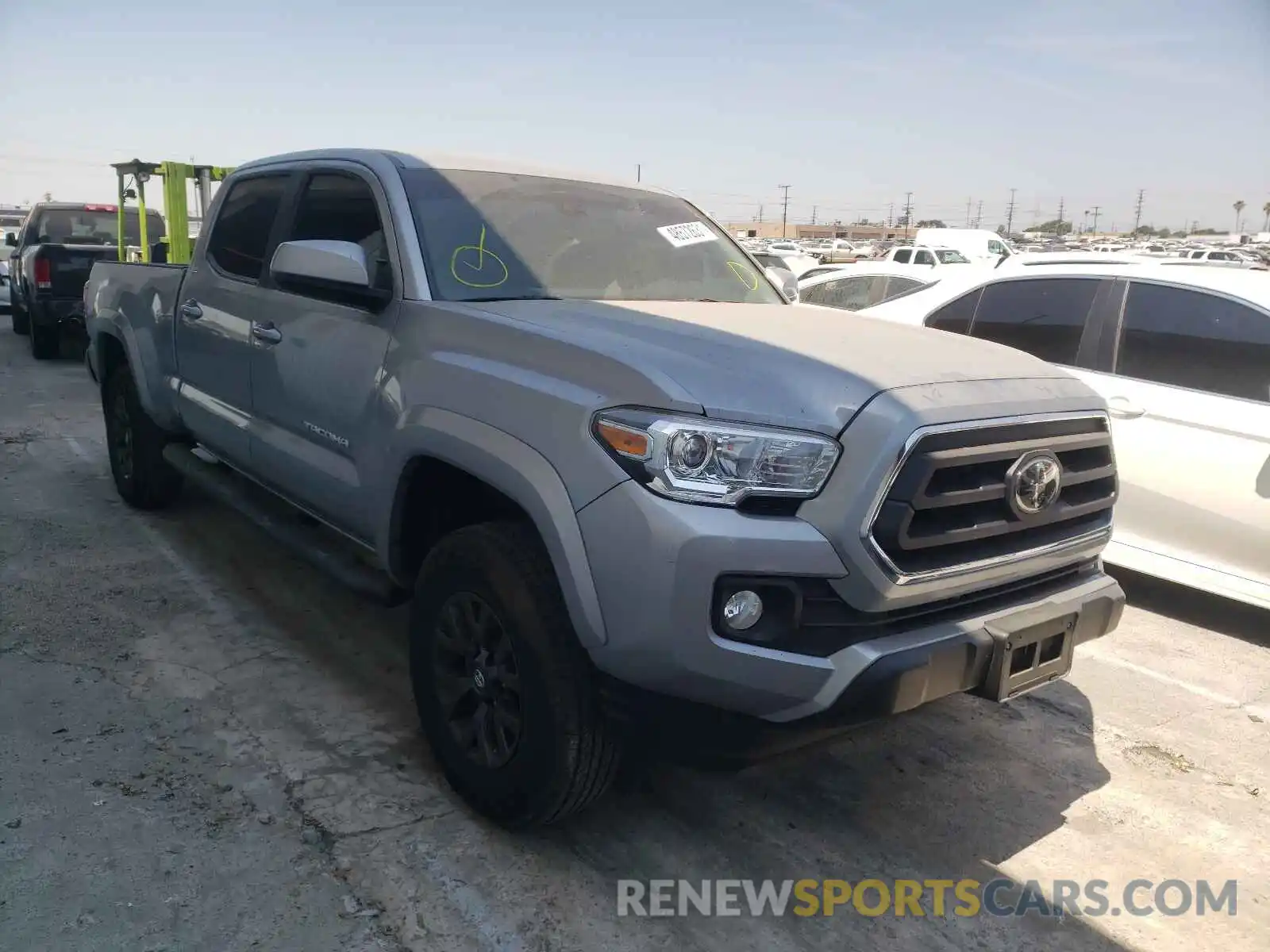 1 Photograph of a damaged car 3TMBZ5DN4LM025440 TOYOTA TACOMA 2020