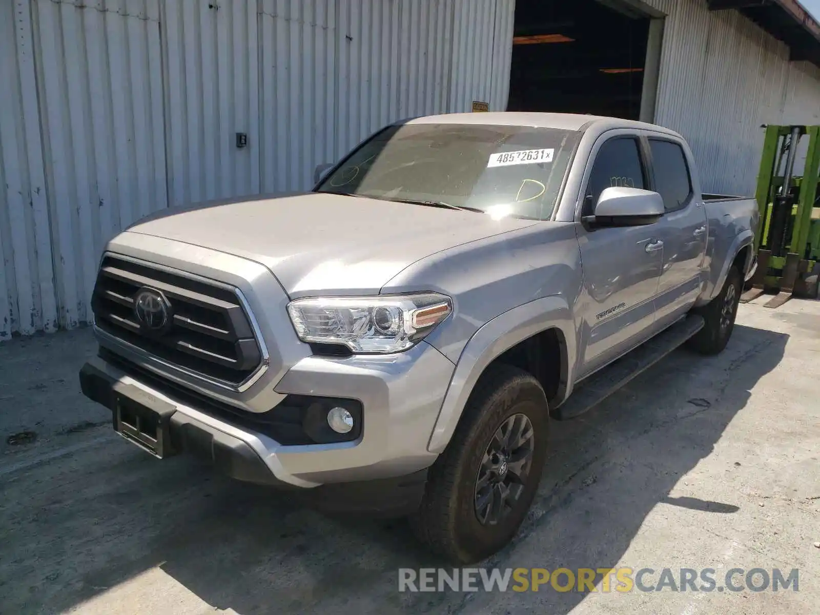 2 Photograph of a damaged car 3TMBZ5DN4LM025440 TOYOTA TACOMA 2020