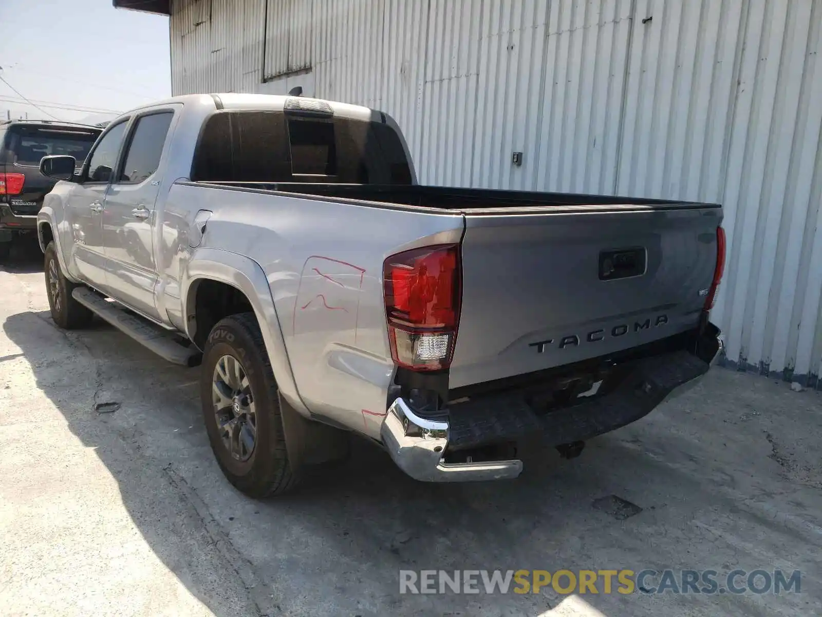 3 Photograph of a damaged car 3TMBZ5DN4LM025440 TOYOTA TACOMA 2020