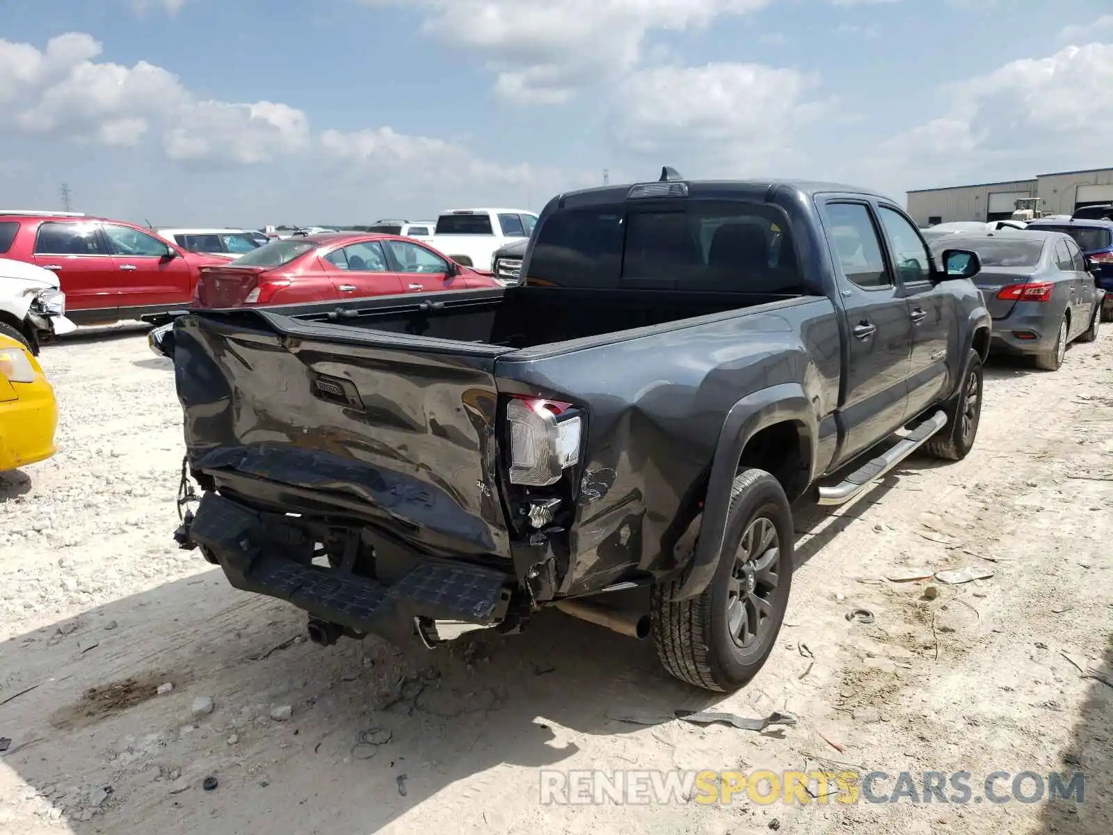 4 Photograph of a damaged car 3TMBZ5DN4LM026779 TOYOTA TACOMA 2020