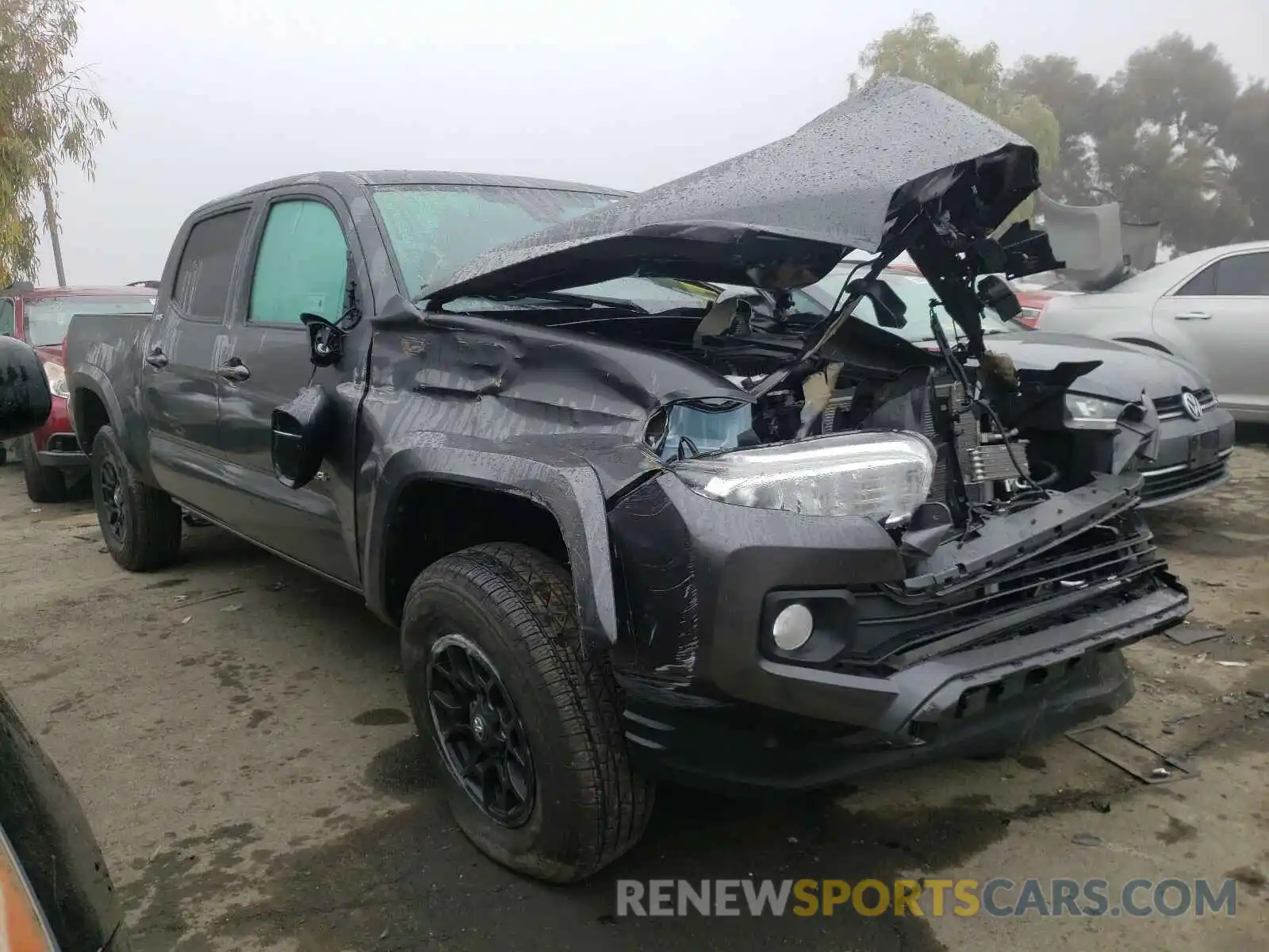 1 Photograph of a damaged car 3TMBZ5DN5LM023535 TOYOTA TACOMA 2020