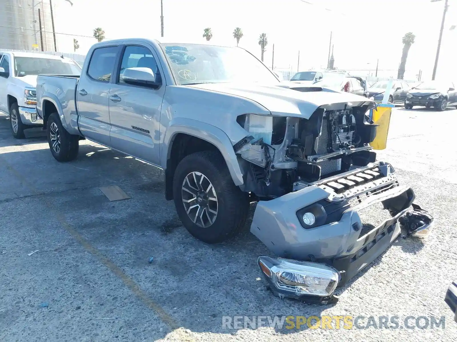 1 Photograph of a damaged car 3TMBZ5DN5LM025124 TOYOTA TACOMA 2020