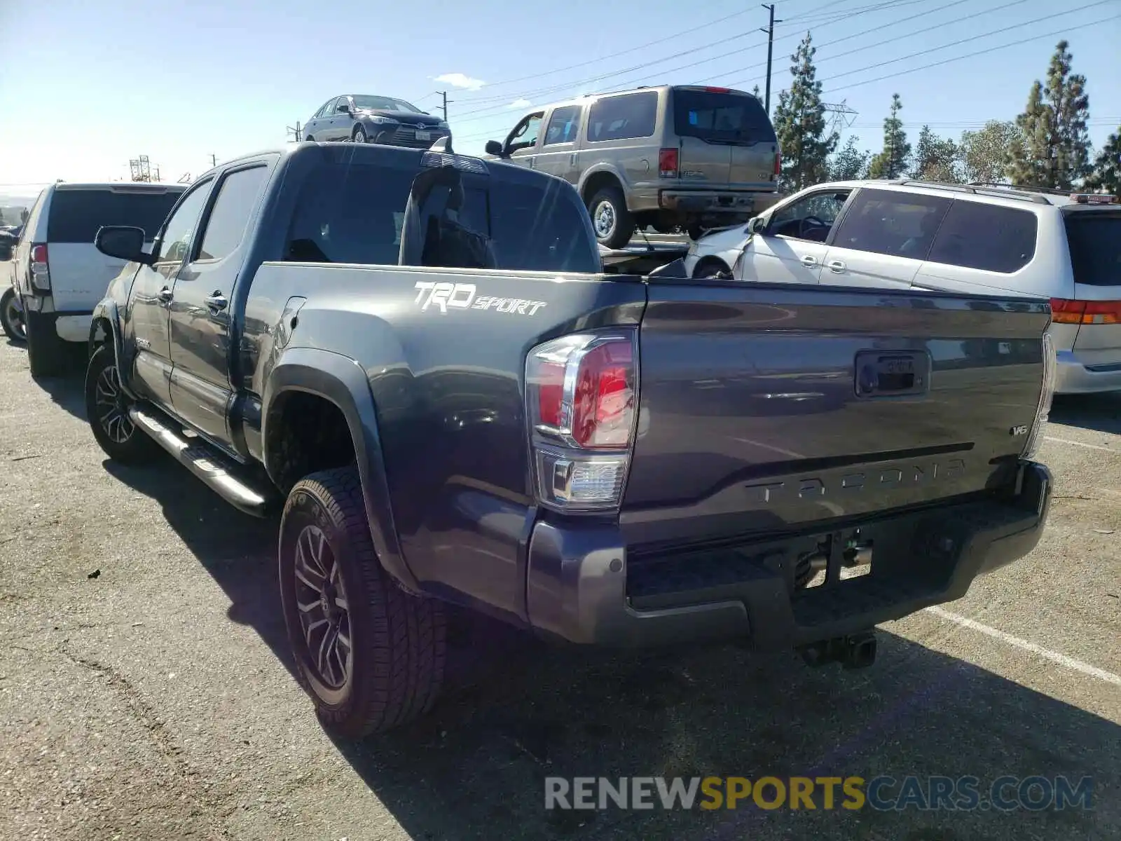 3 Photograph of a damaged car 3TMBZ5DN5LM026676 TOYOTA TACOMA 2020