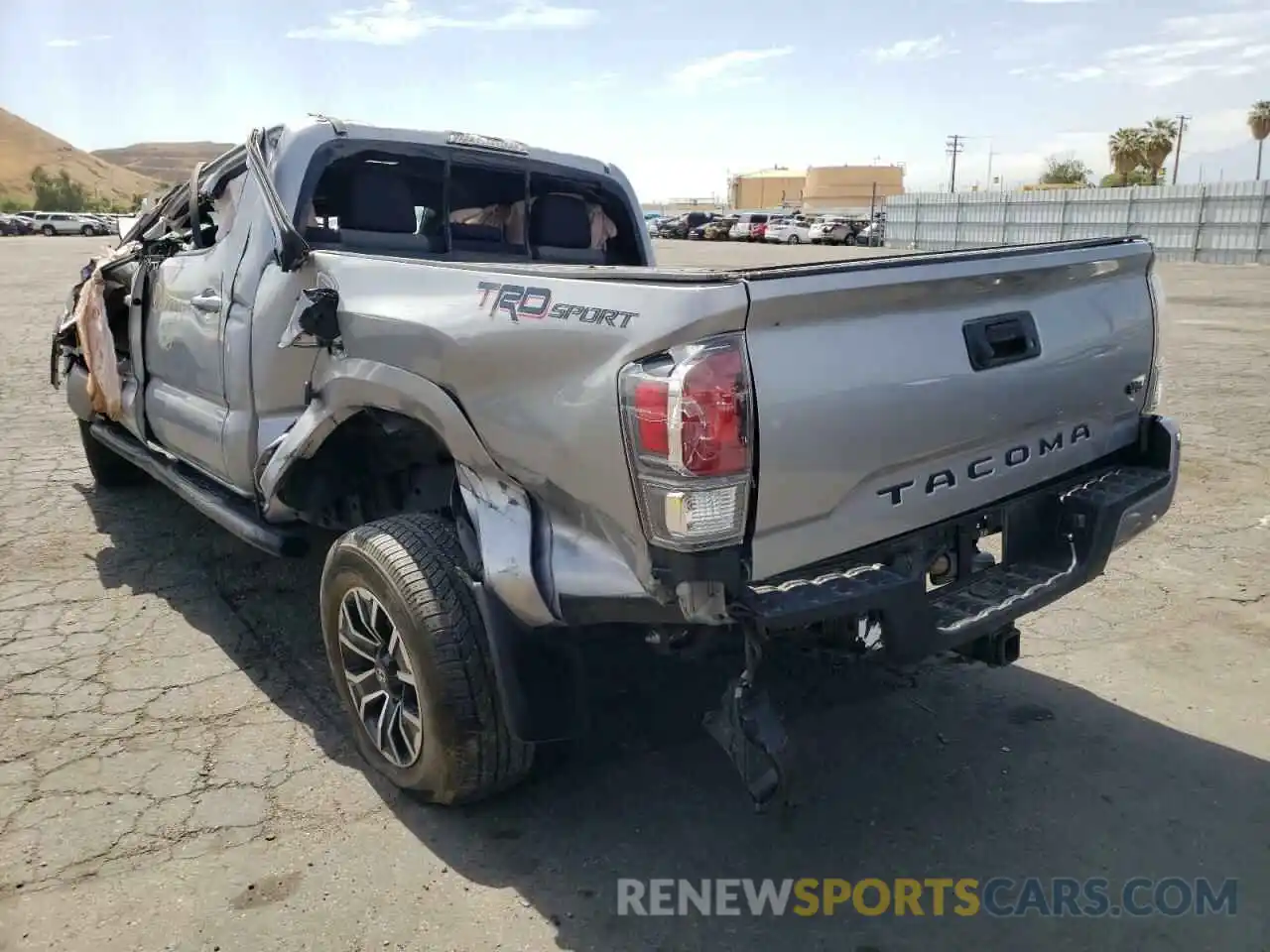 3 Photograph of a damaged car 3TMBZ5DN6LM025259 TOYOTA TACOMA 2020