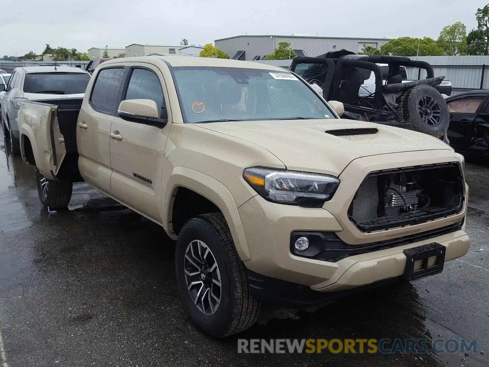 1 Photograph of a damaged car 3TMBZ5DN7LM024007 TOYOTA TACOMA 2020