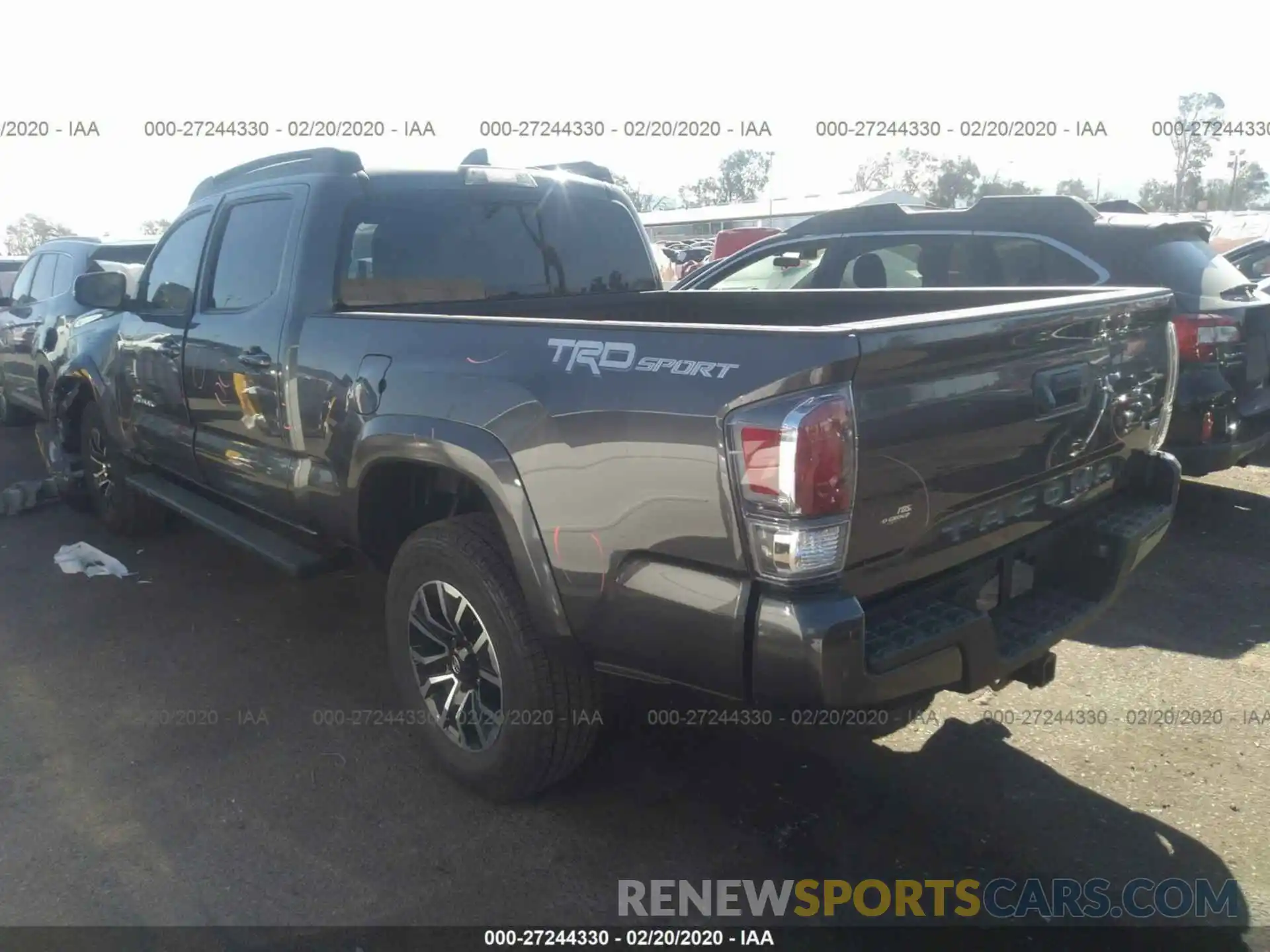 3 Photograph of a damaged car 3TMBZ5DN7LM024962 TOYOTA TACOMA 2020