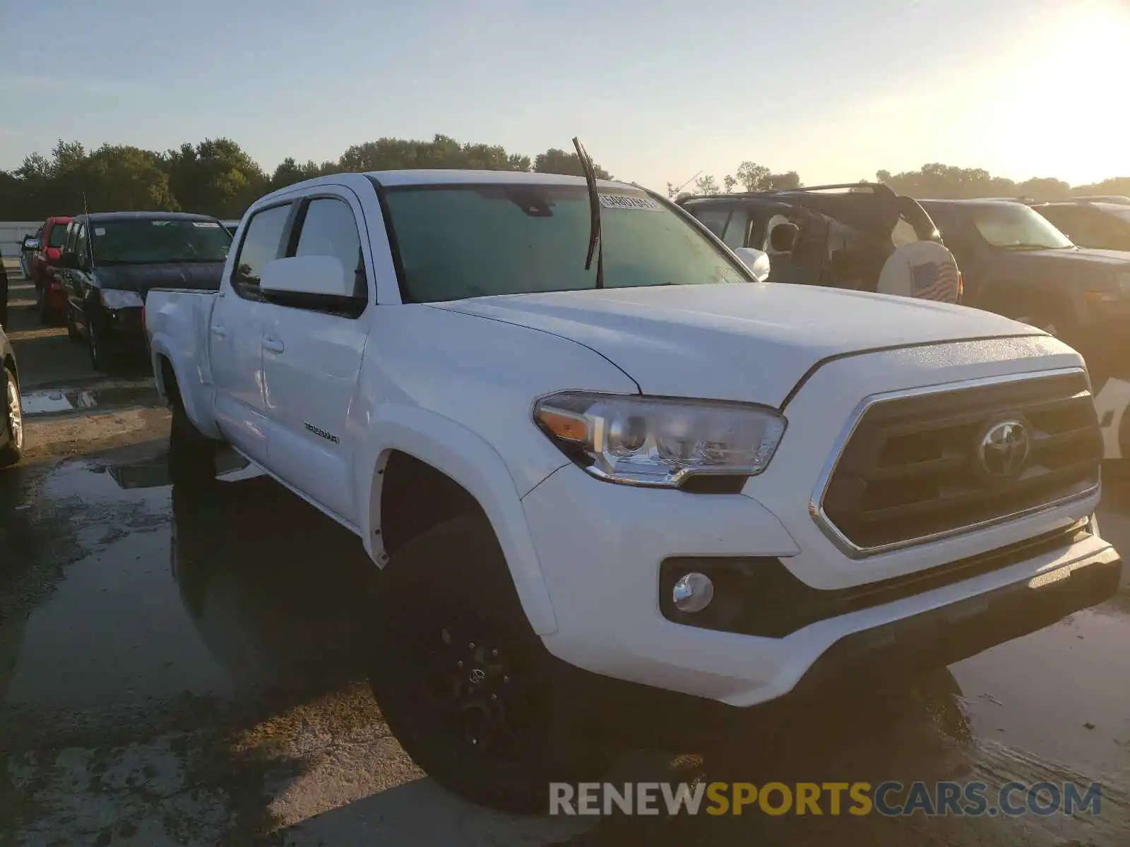 1 Photograph of a damaged car 3TMBZ5DN7LM025545 TOYOTA TACOMA 2020