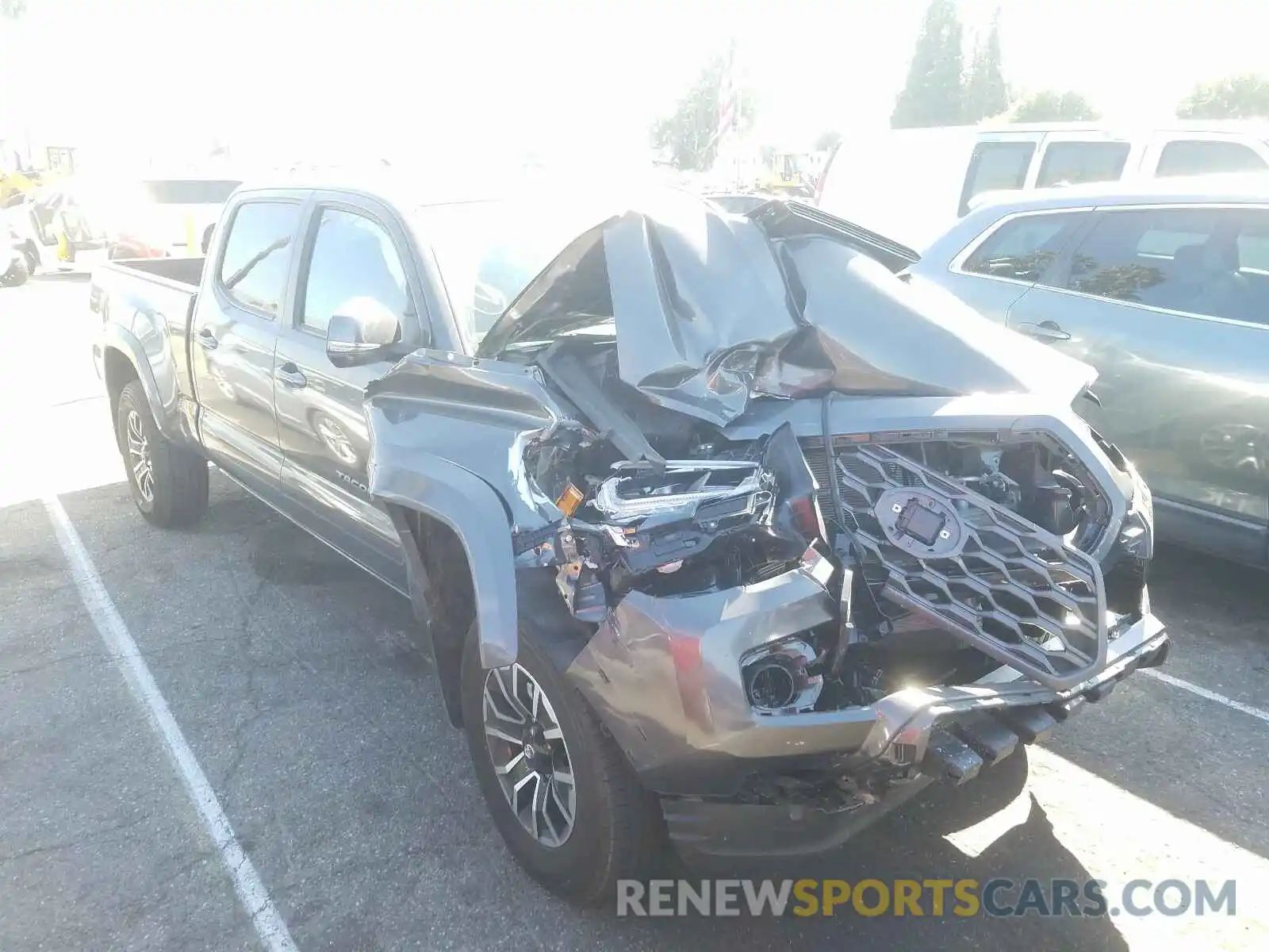 1 Photograph of a damaged car 3TMBZ5DN9LM023599 TOYOTA TACOMA 2020