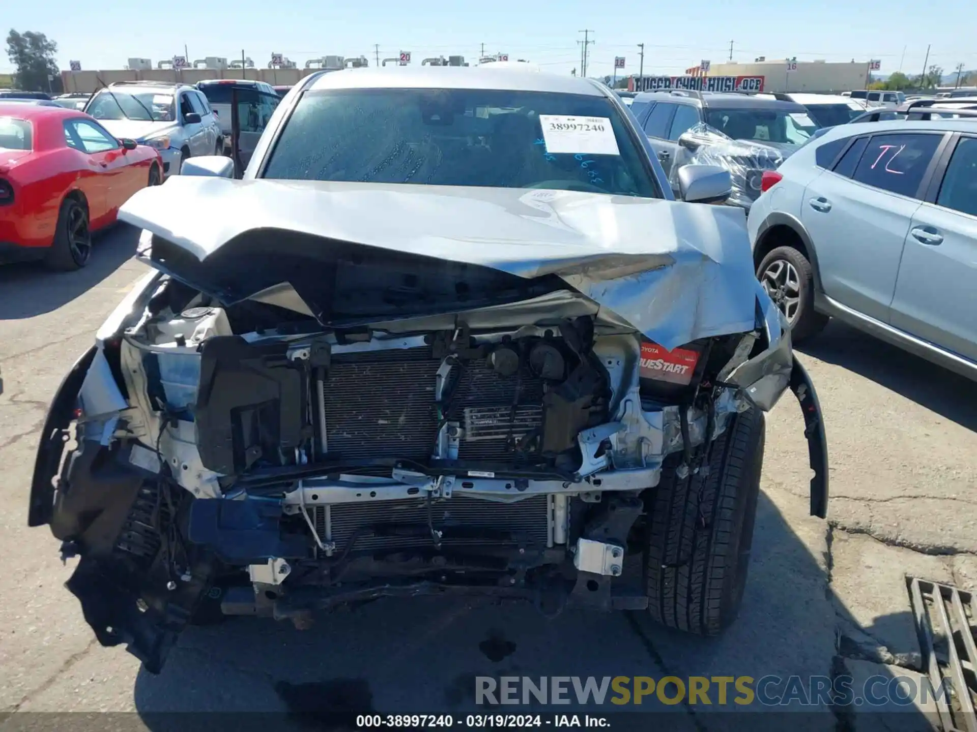 13 Photograph of a damaged car 3TMCZ5AN0LM289988 TOYOTA TACOMA 2020