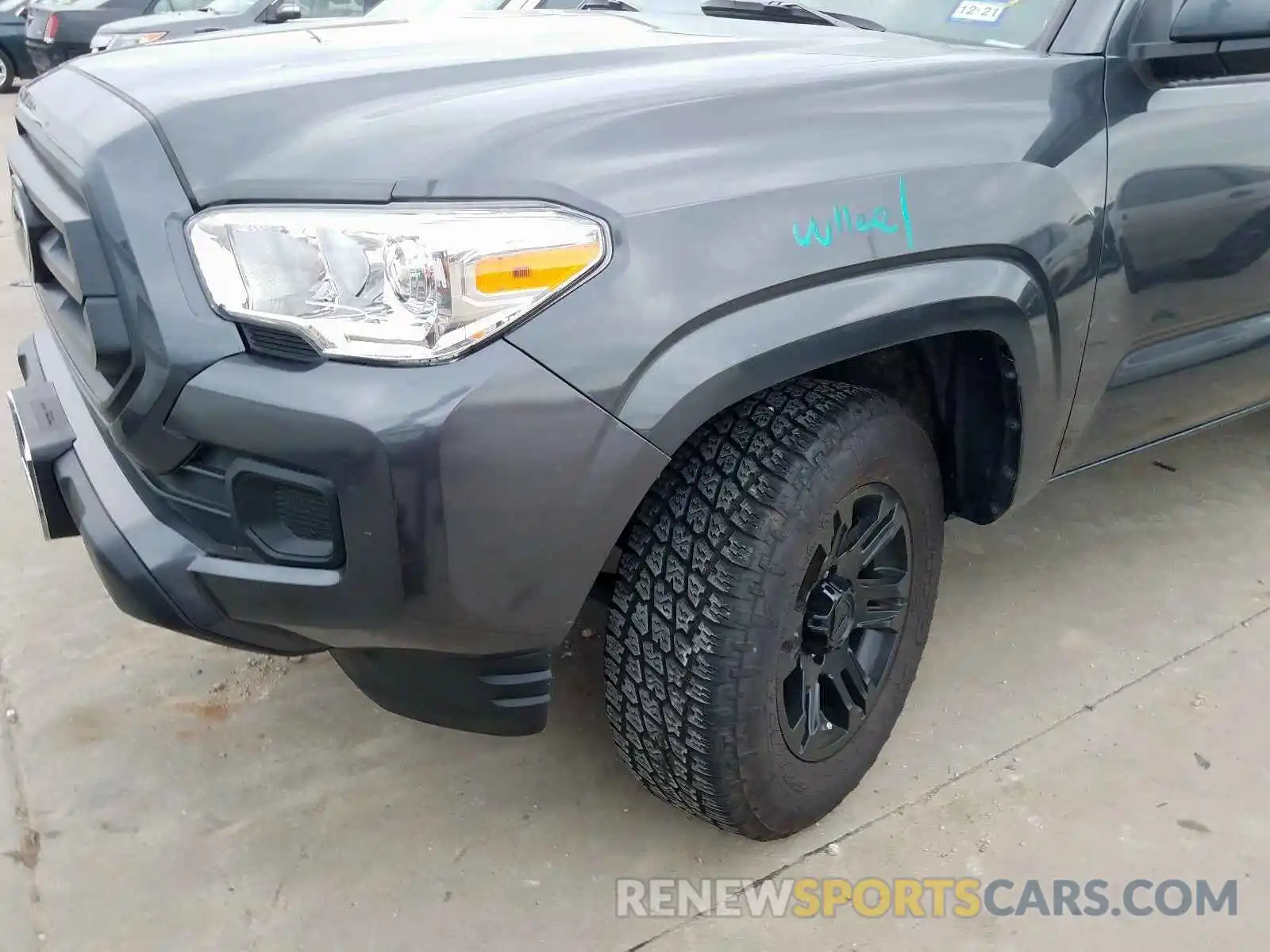 9 Photograph of a damaged car 3TMCZ5AN0LM290414 TOYOTA TACOMA 2020