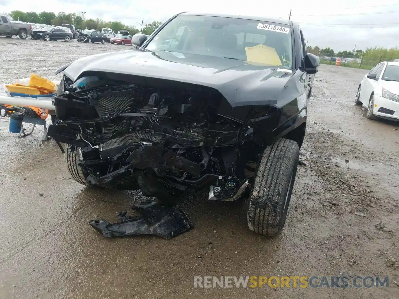 9 Photograph of a damaged car 3TMCZ5AN0LM291353 TOYOTA TACOMA 2020