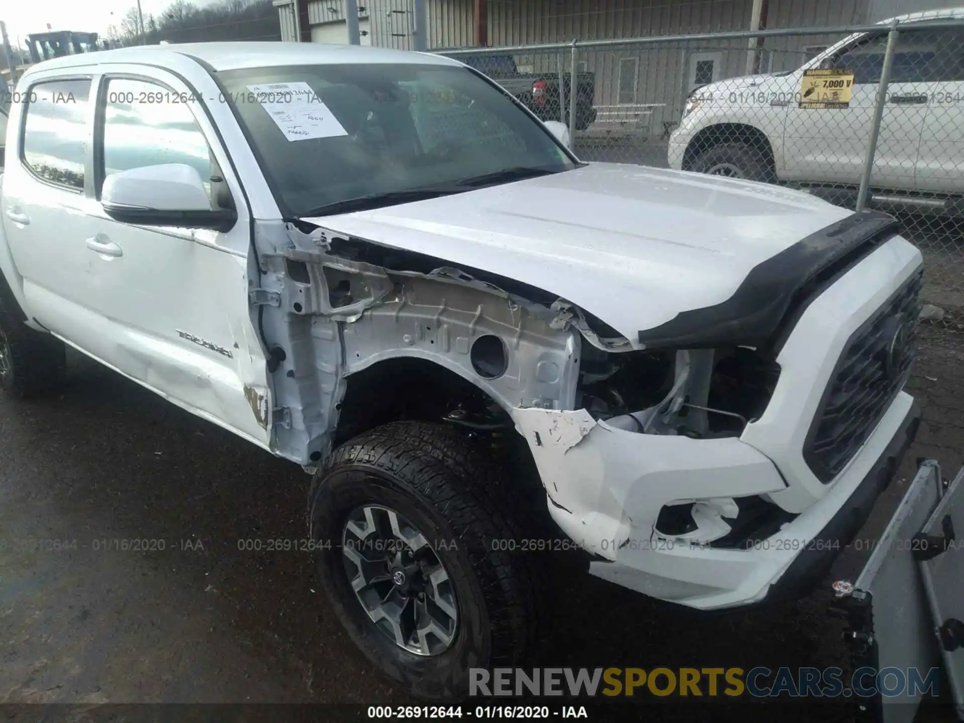 6 Photograph of a damaged car 3TMCZ5AN0LM291787 TOYOTA TACOMA 2020