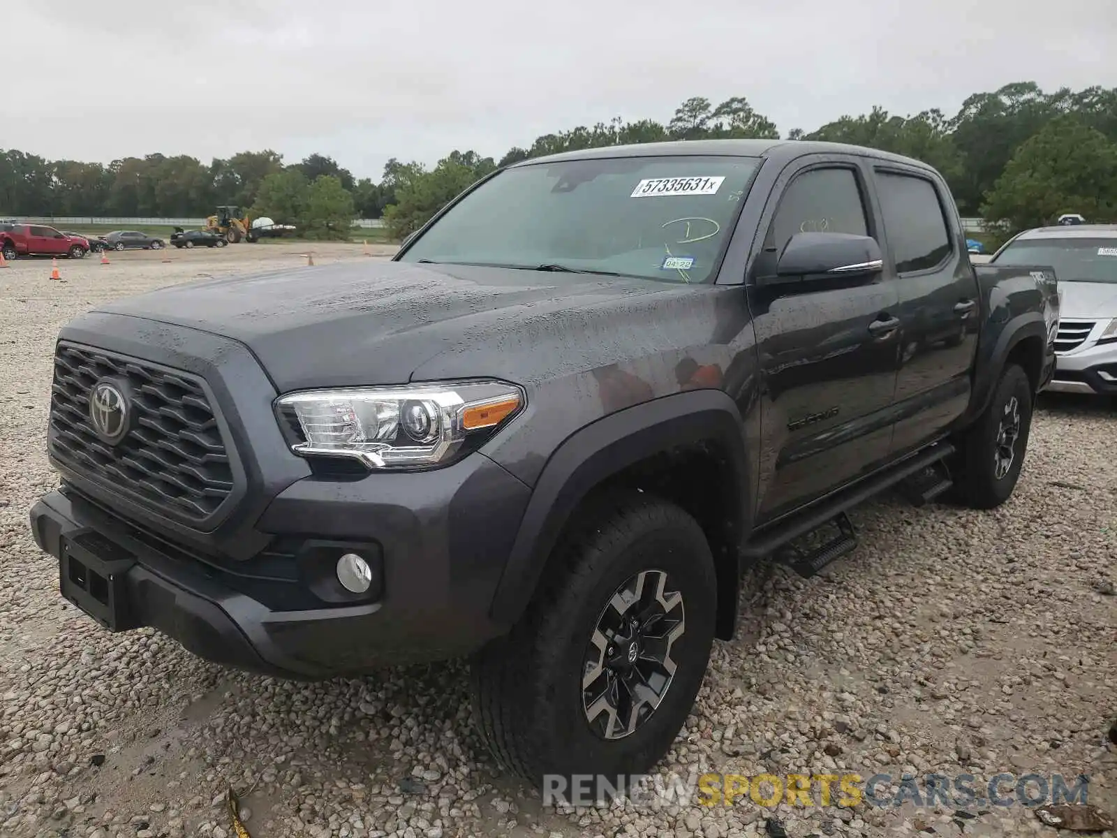 2 Photograph of a damaged car 3TMCZ5AN0LM293216 TOYOTA TACOMA 2020