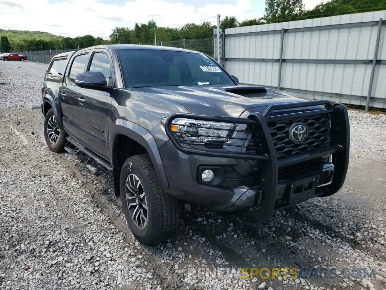 1 Photograph of a damaged car 3TMCZ5AN0LM293636 TOYOTA TACOMA 2020