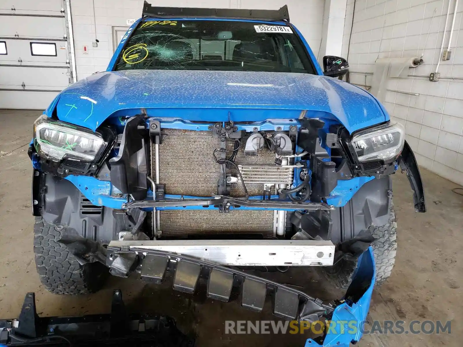 9 Photograph of a damaged car 3TMCZ5AN0LM297718 TOYOTA TACOMA 2020