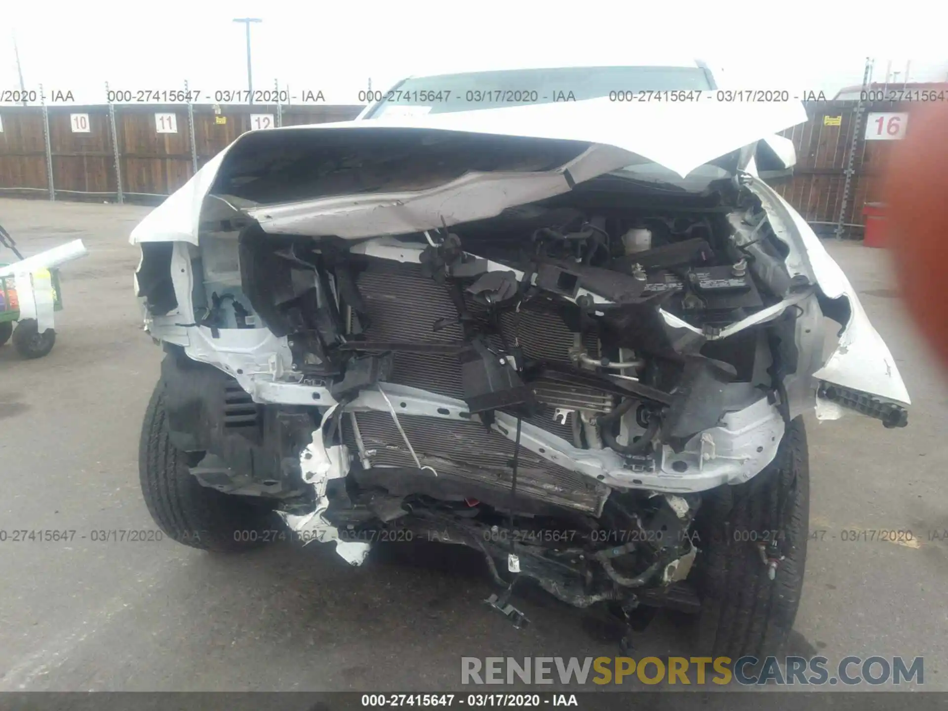 6 Photograph of a damaged car 3TMCZ5AN0LM303582 TOYOTA TACOMA 2020