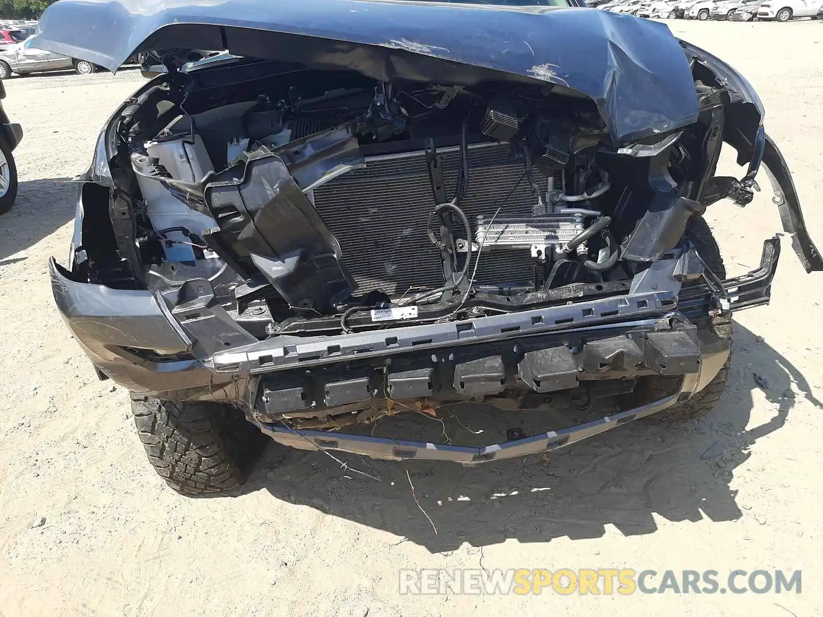 9 Photograph of a damaged car 3TMCZ5AN0LM304053 TOYOTA TACOMA 2020