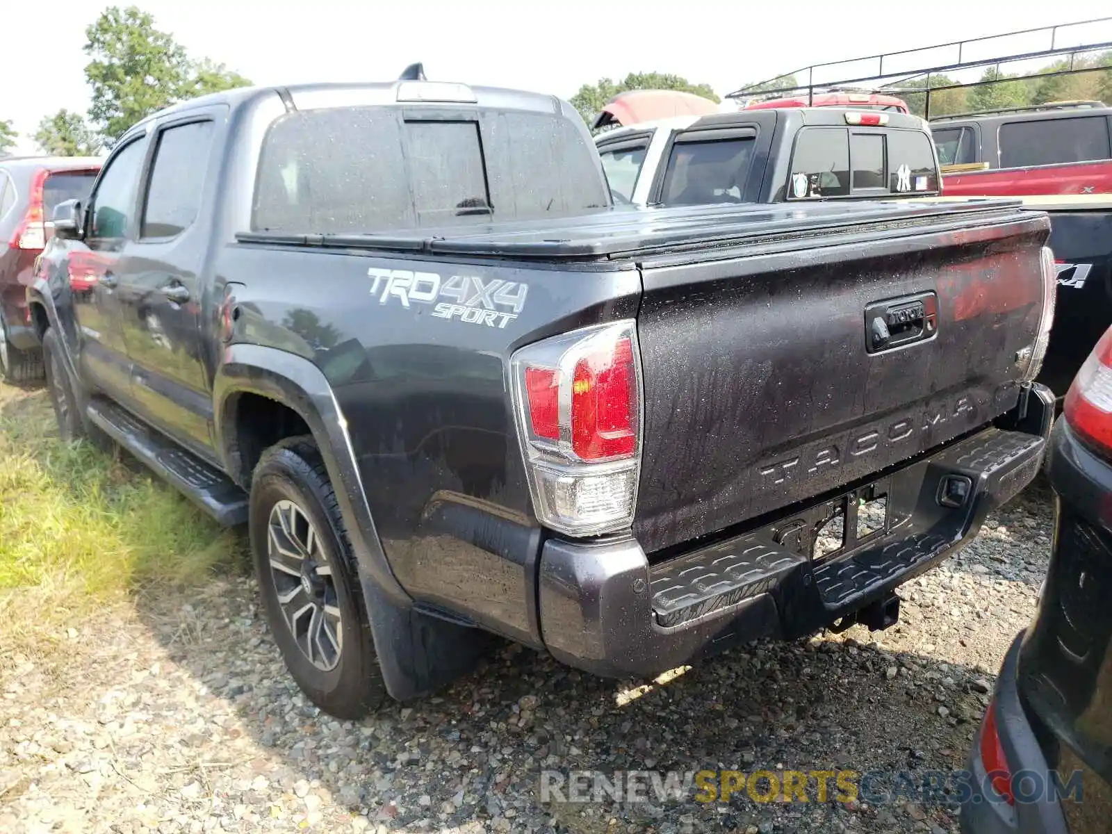 3 Photograph of a damaged car 3TMCZ5AN0LM310371 TOYOTA TACOMA 2020