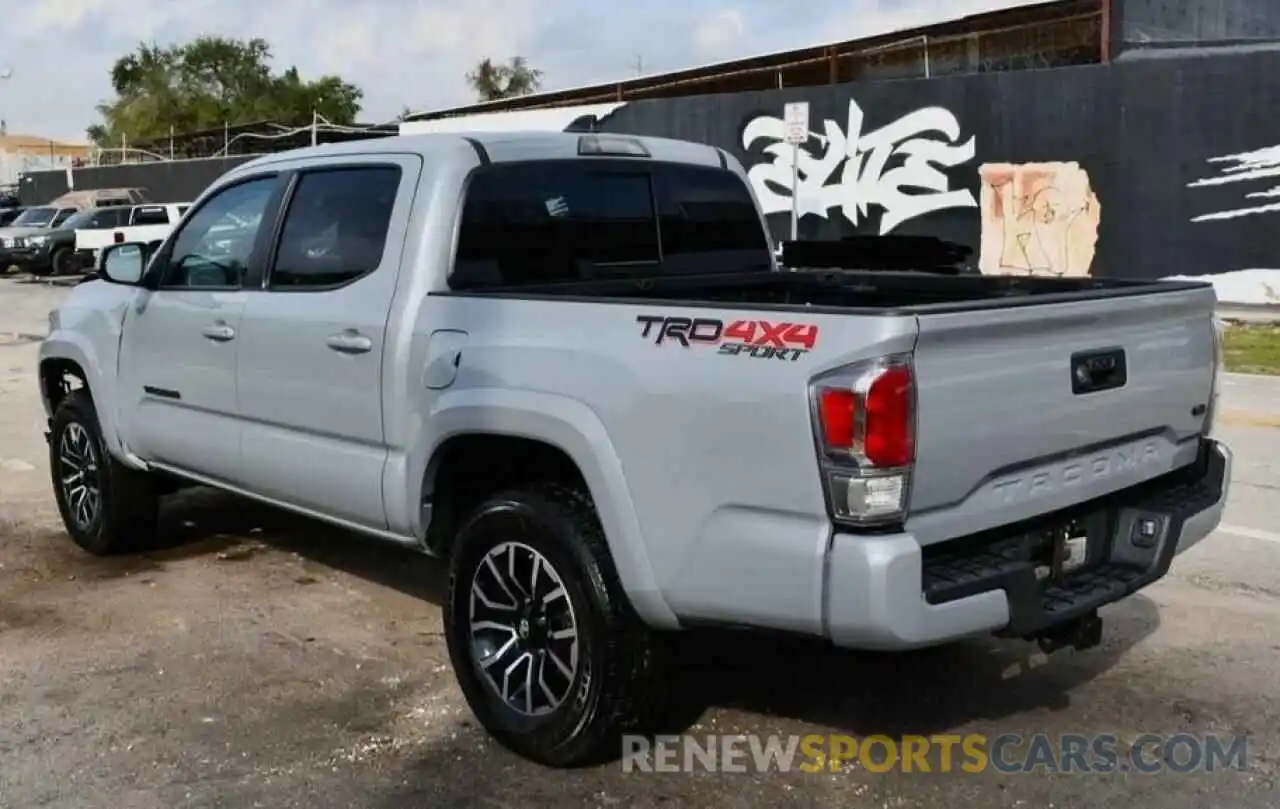 3 Photograph of a damaged car 3TMCZ5AN0LM313545 TOYOTA TACOMA 2020