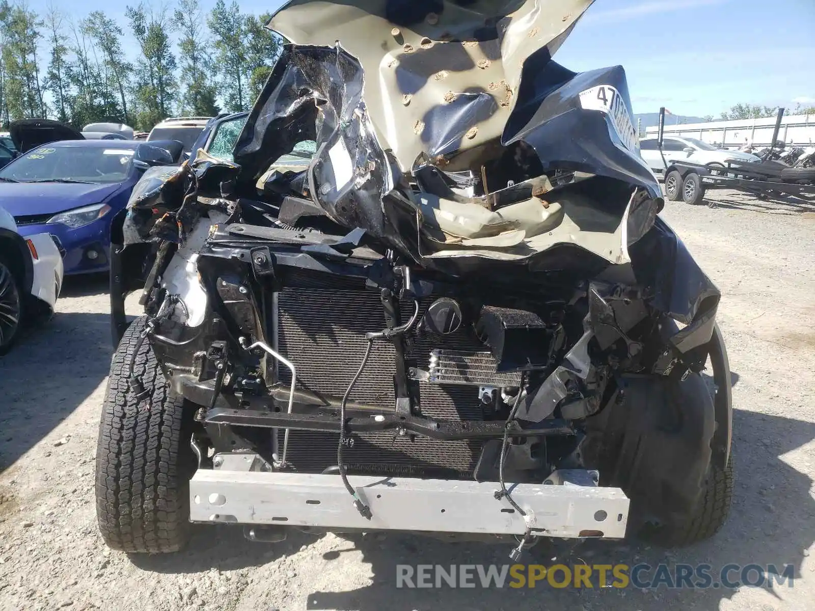 7 Photograph of a damaged car 3TMCZ5AN0LM314422 TOYOTA TACOMA 2020