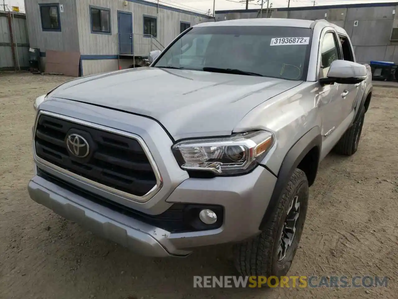 2 Photograph of a damaged car 3TMCZ5AN0LM320317 TOYOTA TACOMA 2020