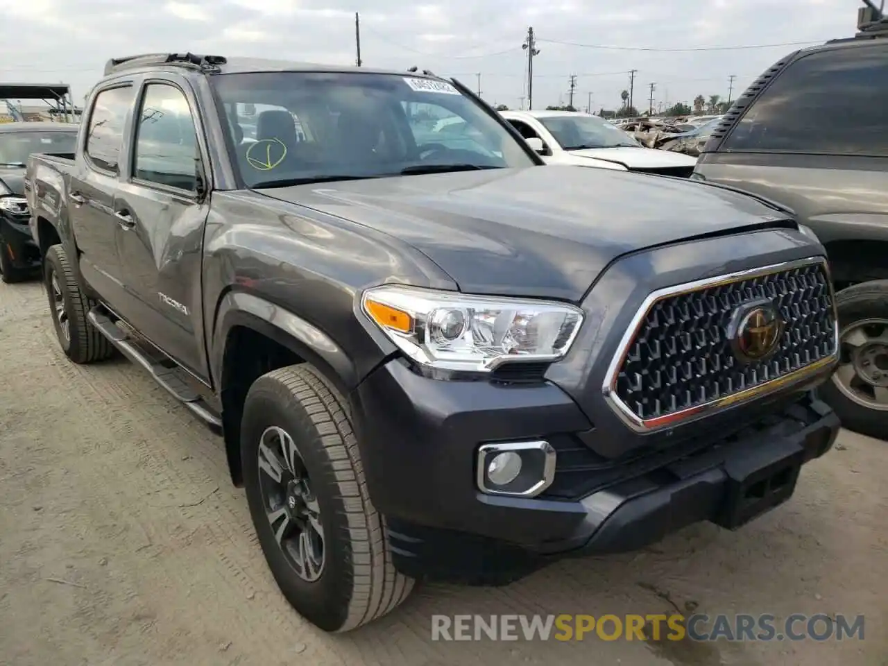 1 Photograph of a damaged car 3TMCZ5AN0LM322150 TOYOTA TACOMA 2020