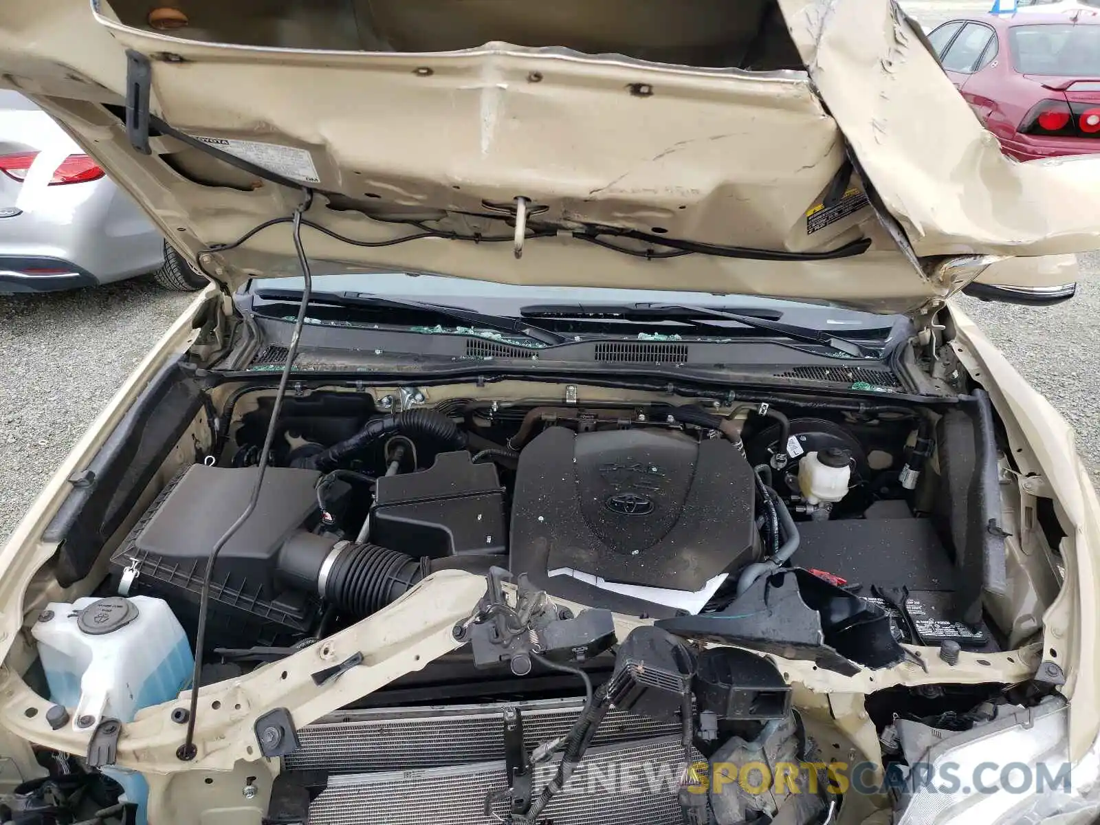 7 Photograph of a damaged car 3TMCZ5AN0LM324674 TOYOTA TACOMA 2020